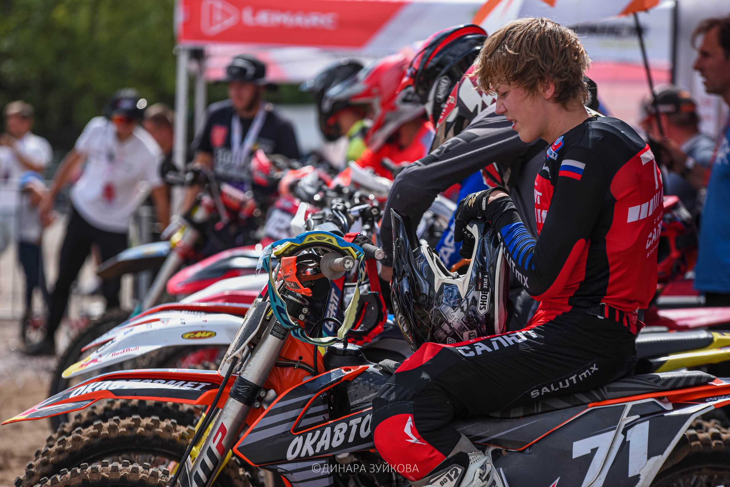 4 этап Winline чемпионата России по суперкроссу. Мотофотограф в Нижнем Новгороде Динара Зуйкова