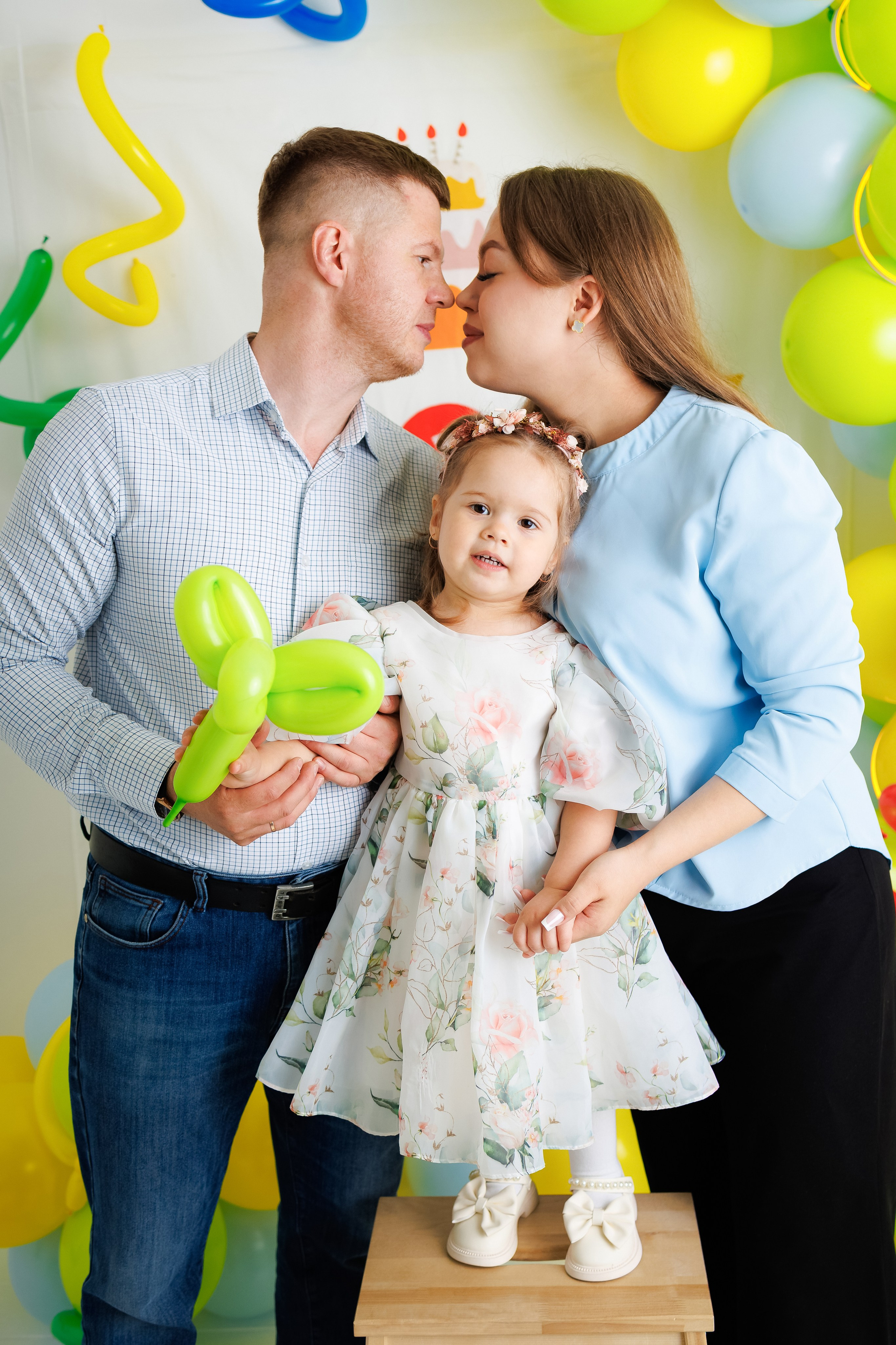 Дашеньке 2 годика. Фотограф новорожденный малышей Новосибирск