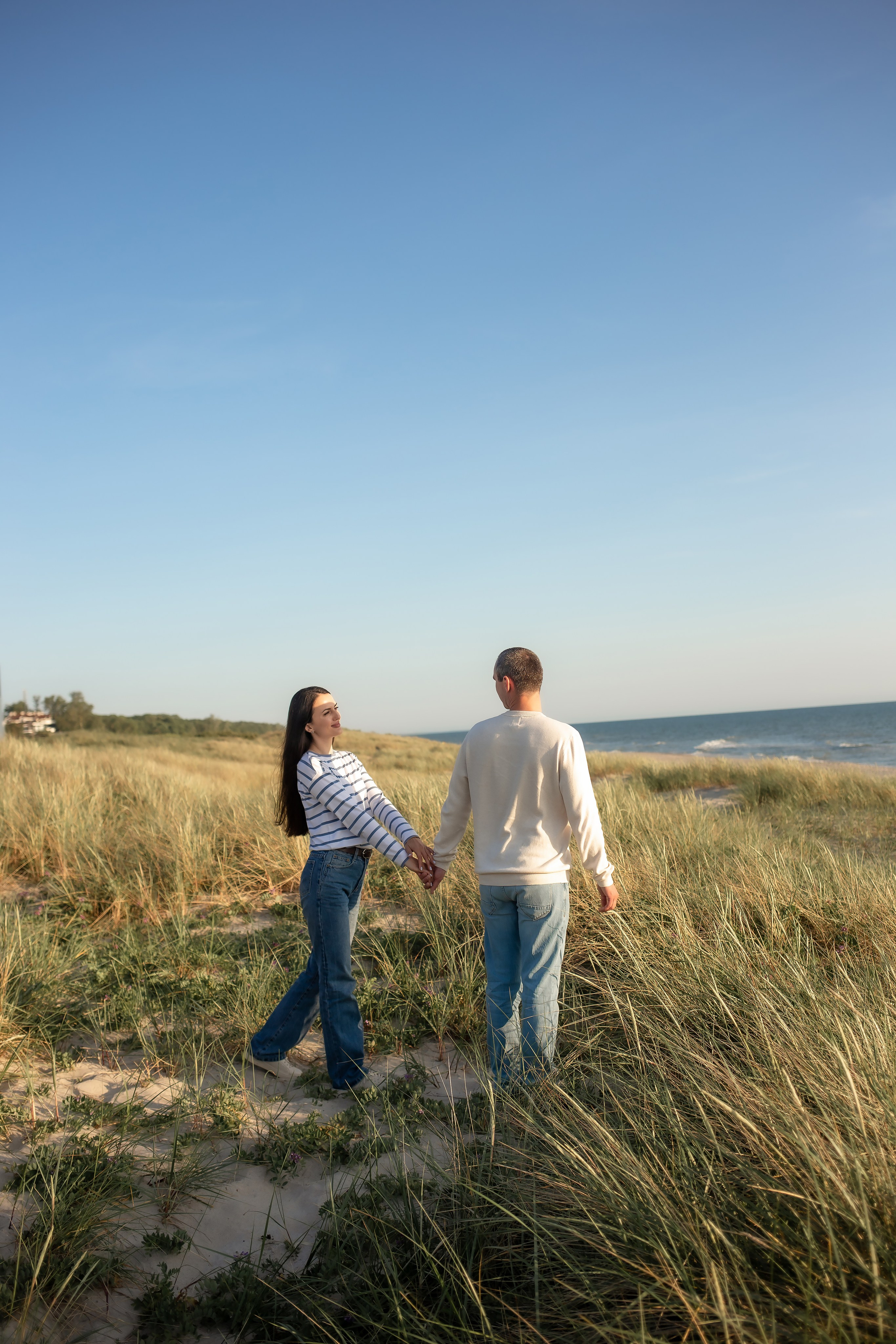 Павел и Татьяна. Закат в Янтарном. Фотограф в Калининграде Решетникова Алина
