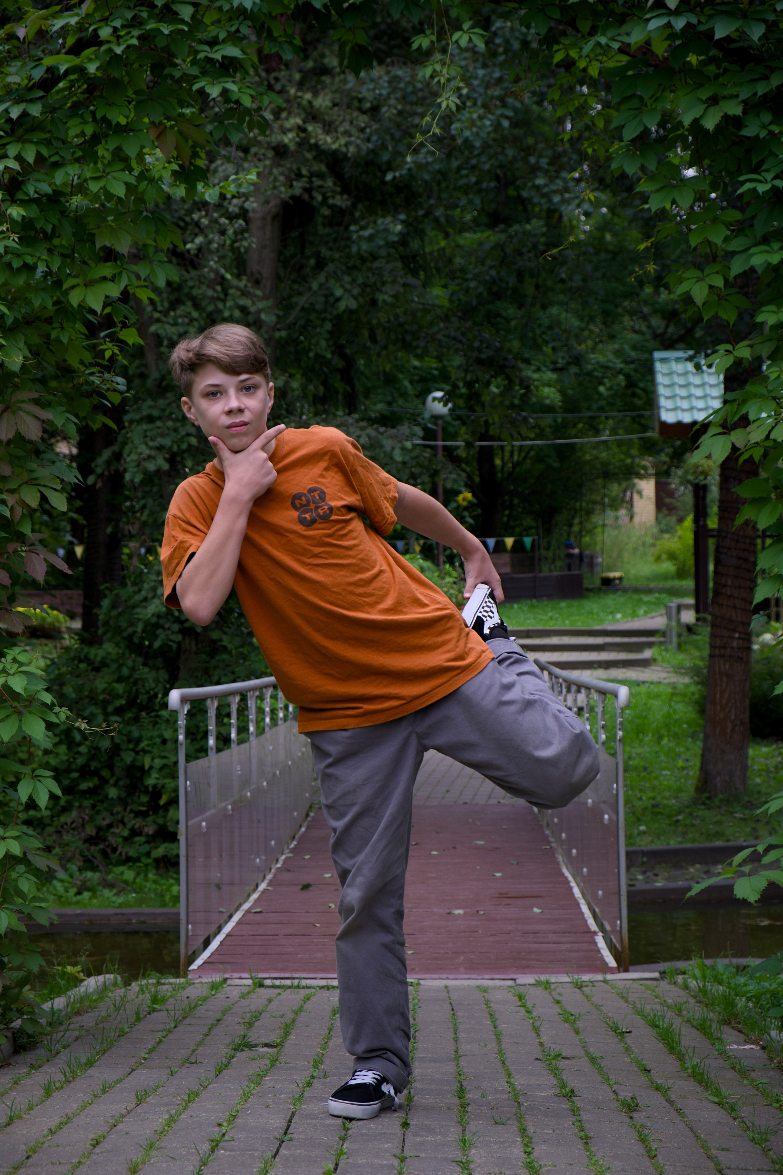 Юные брейкдансеры