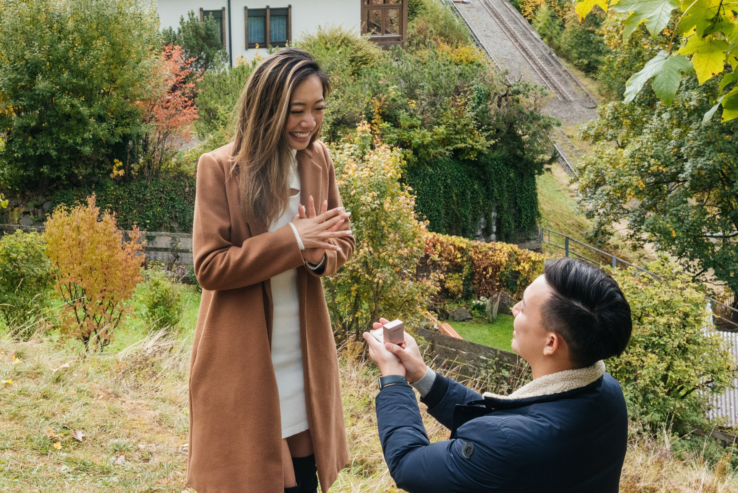 Tina & Wesley (Wengen, Lauterbrunnen). Photographer in Interlaken area