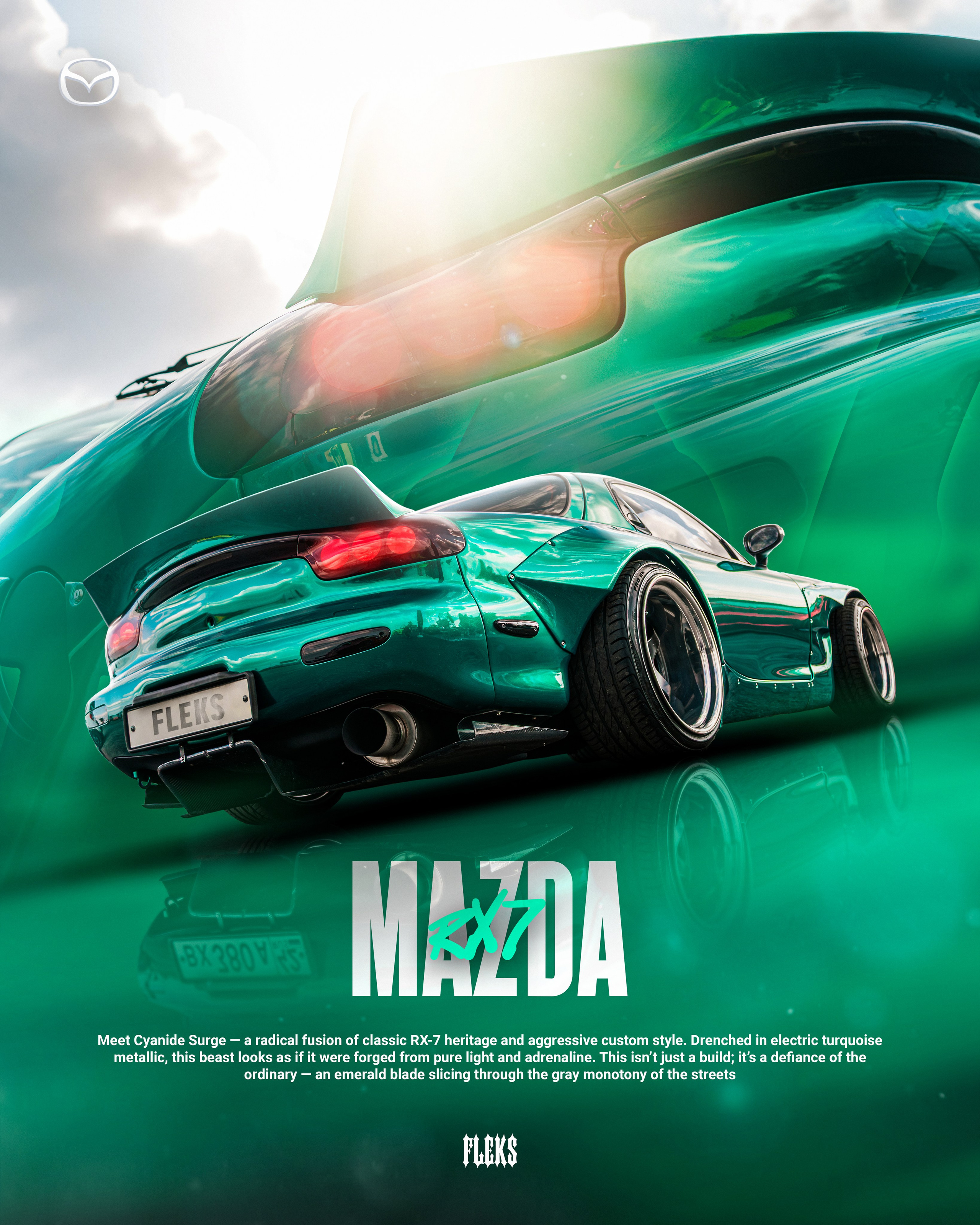 Mazda RX7. Valya Fleks