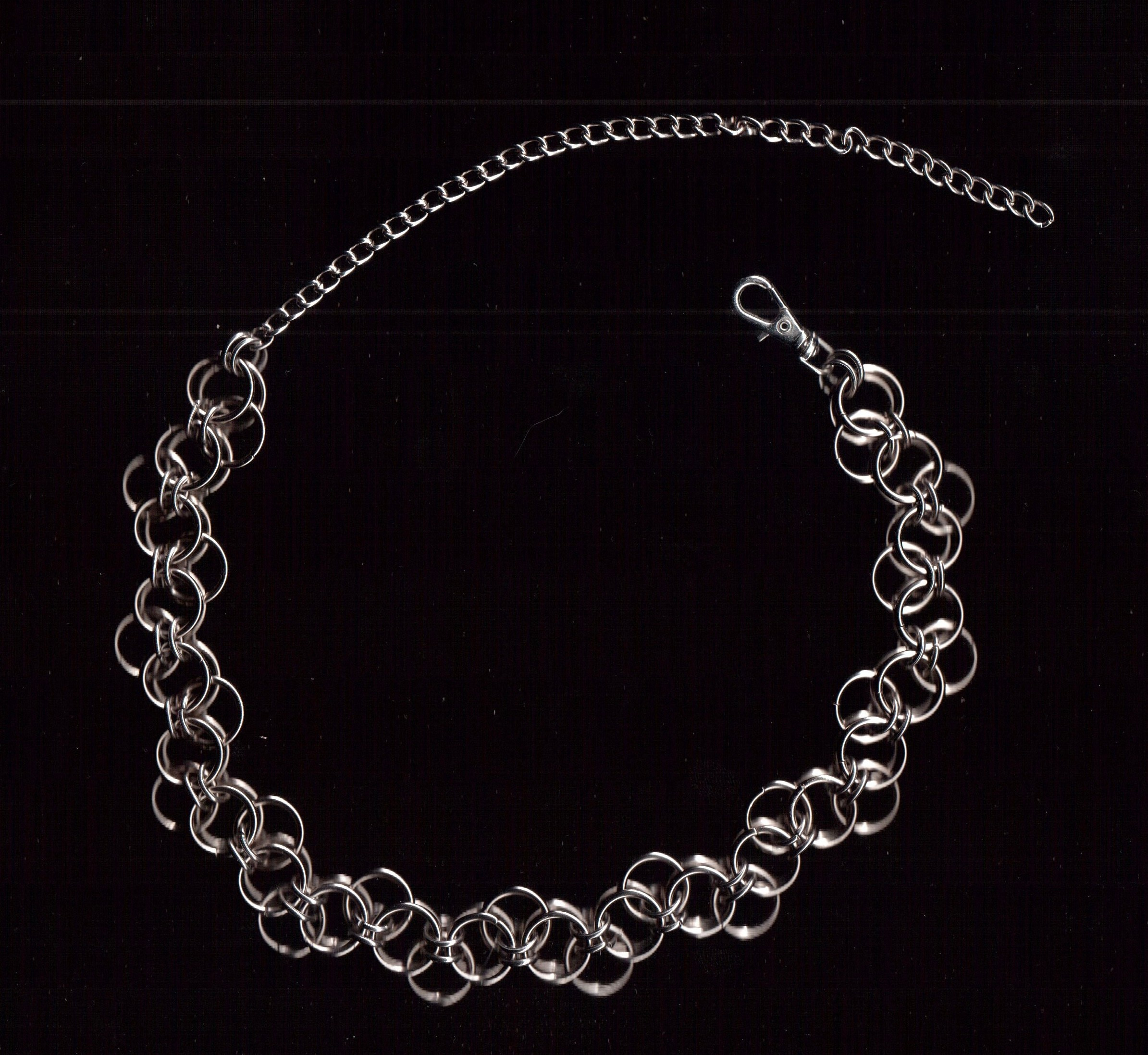 Чокеры из кольчуги. Украшения из кольчуги в Москве Соня Спросонья