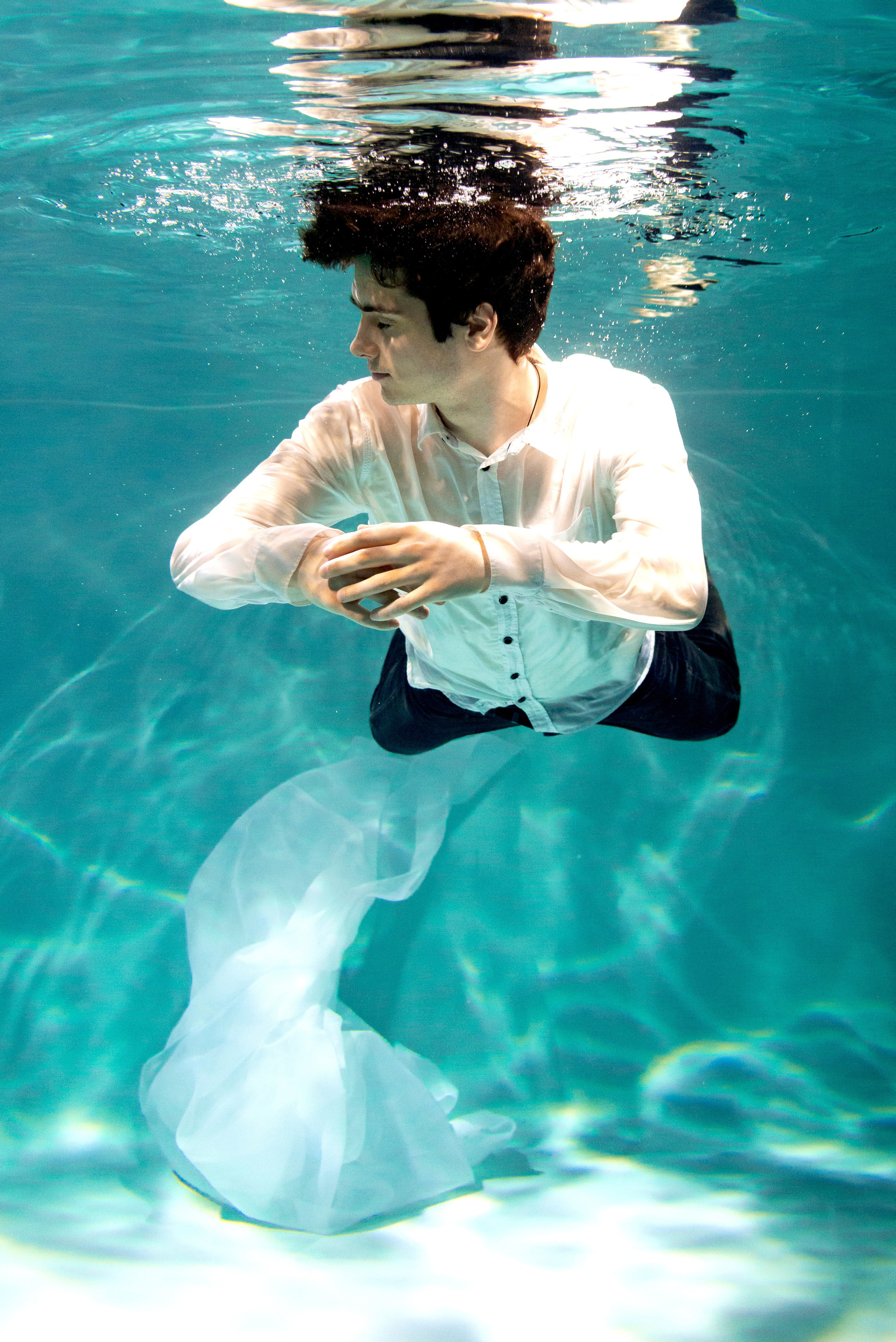 Под водой. Фотограф и дизайнер в Москве Екатерина Лобачева