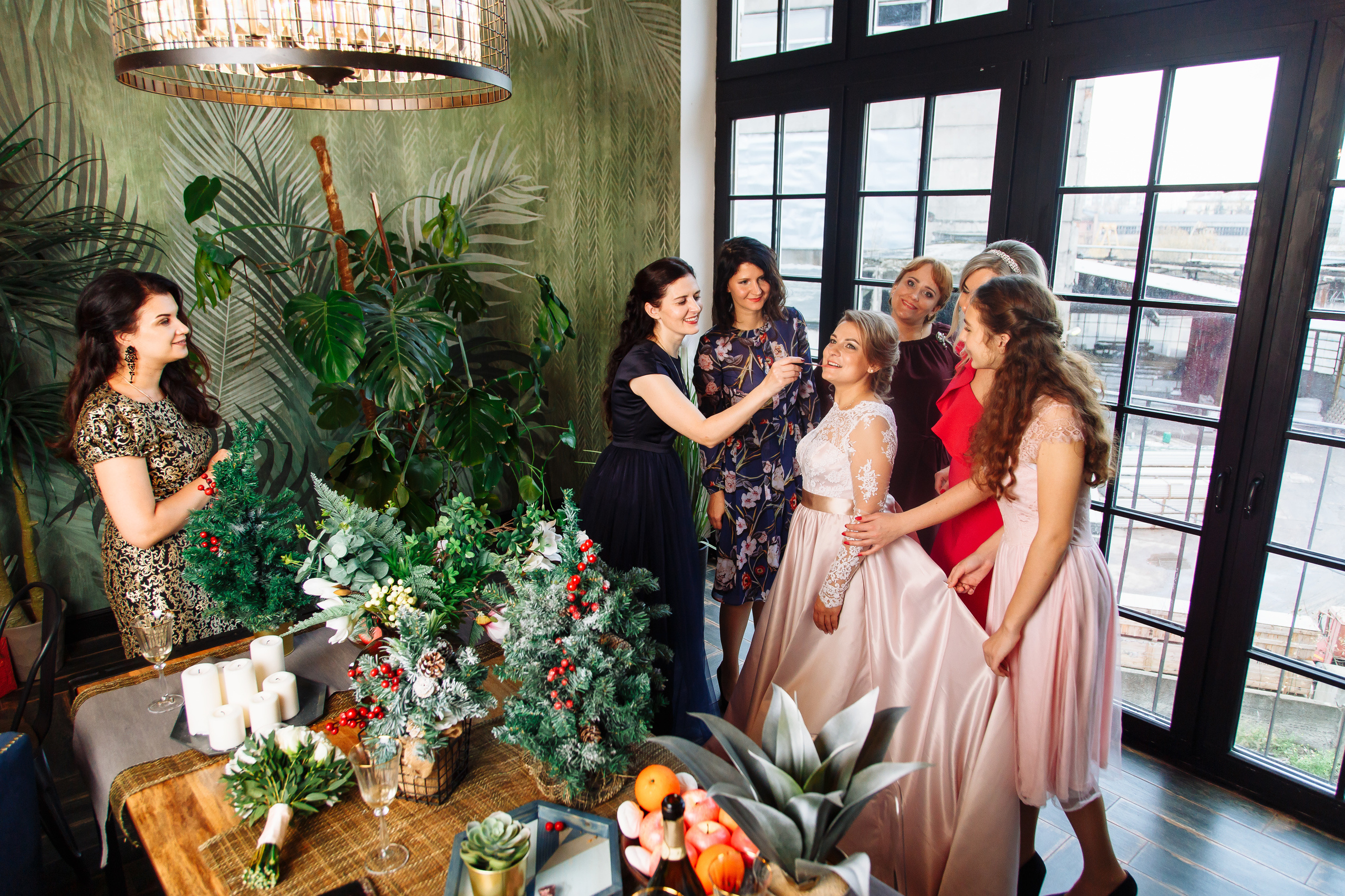 Свадьба в Петербурге зимой, фотограф на свадьбу