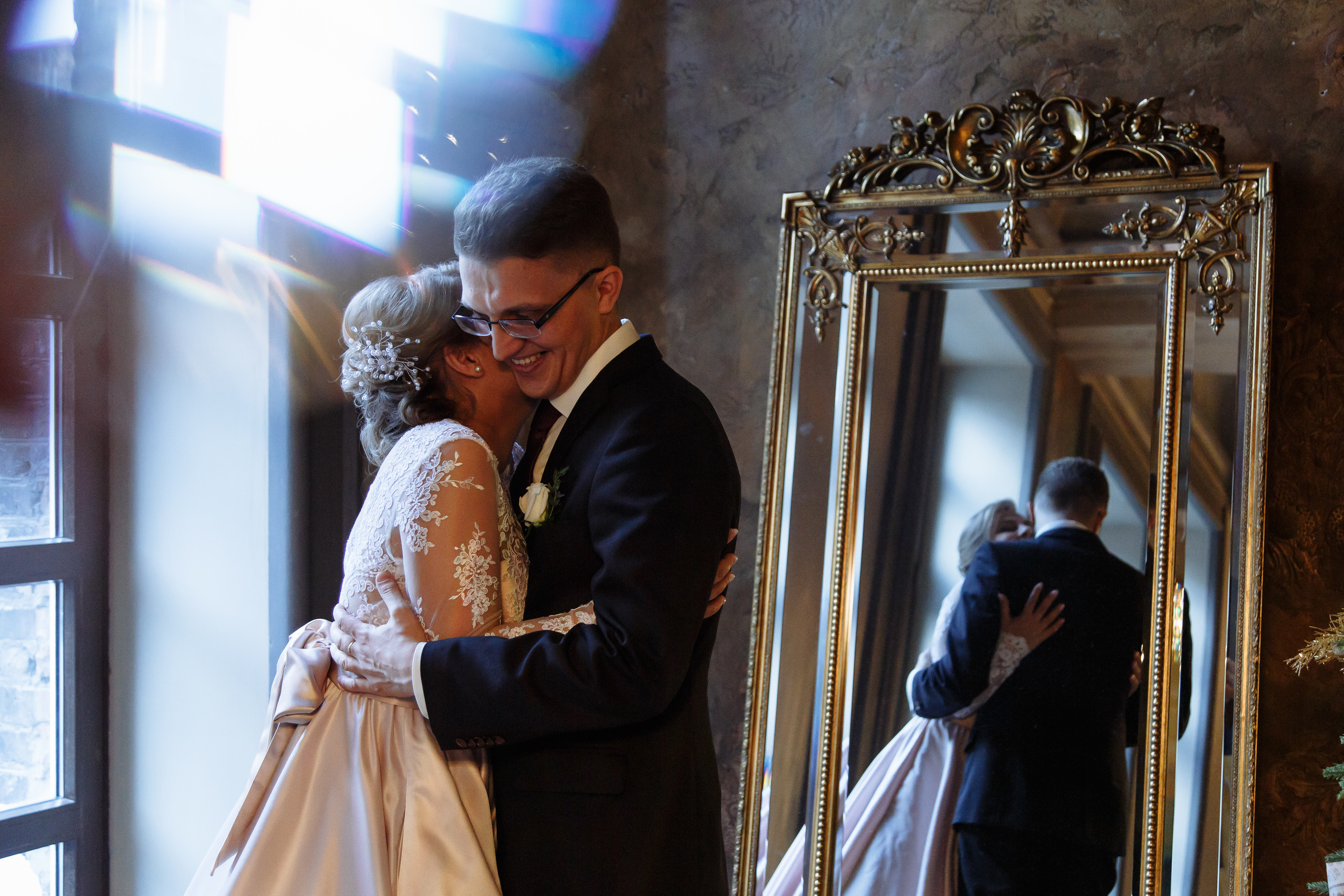 Свадьба в Петербурге зимой, фотограф на свадьбу