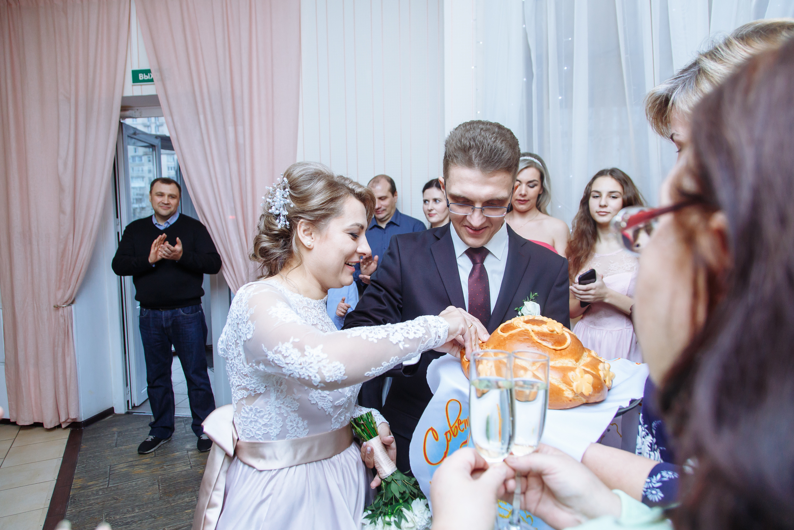 Свадьба в Петербурге зимой, фотограф на свадьбу