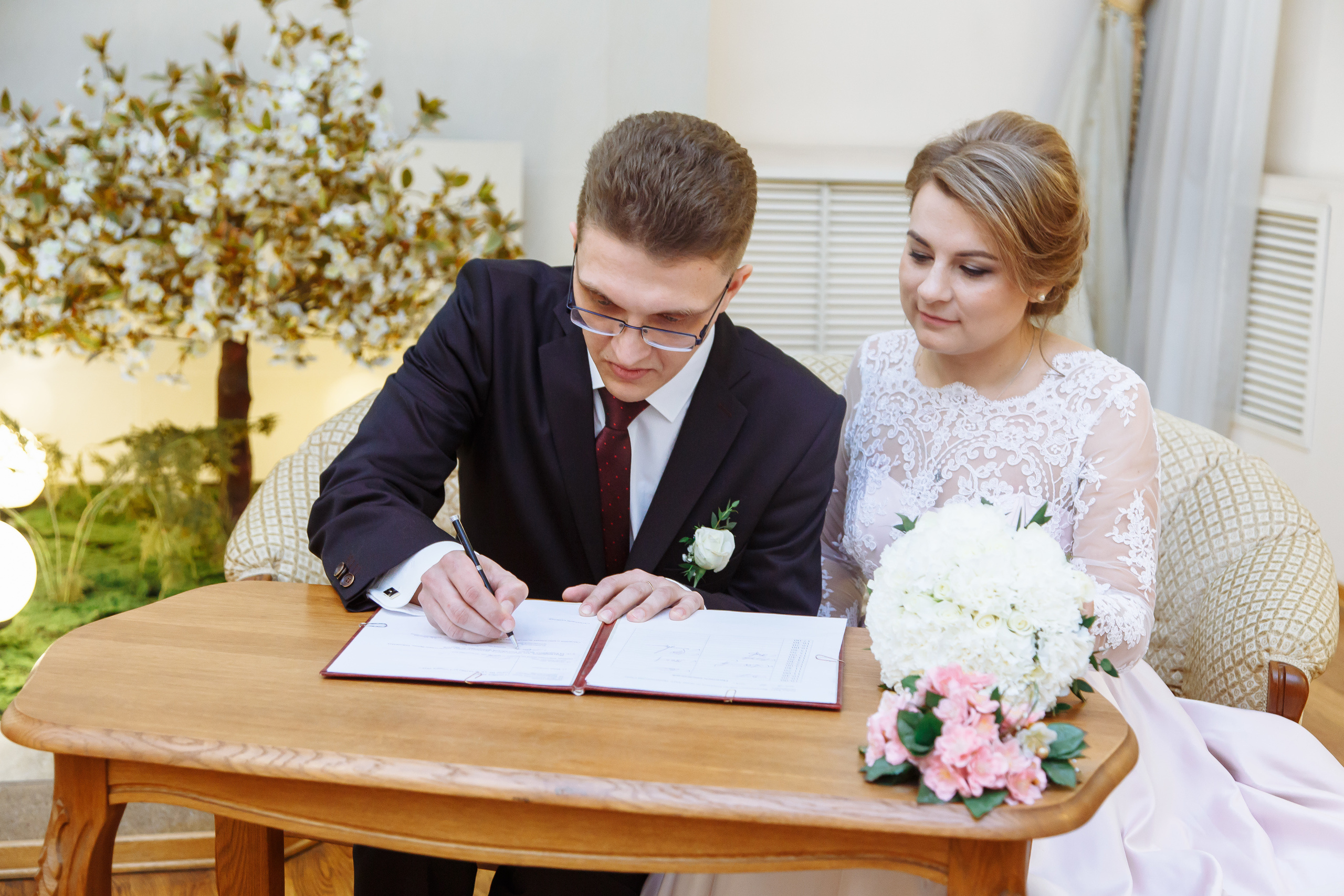 Свадьба в Петербурге зимой, фотограф на свадьбу