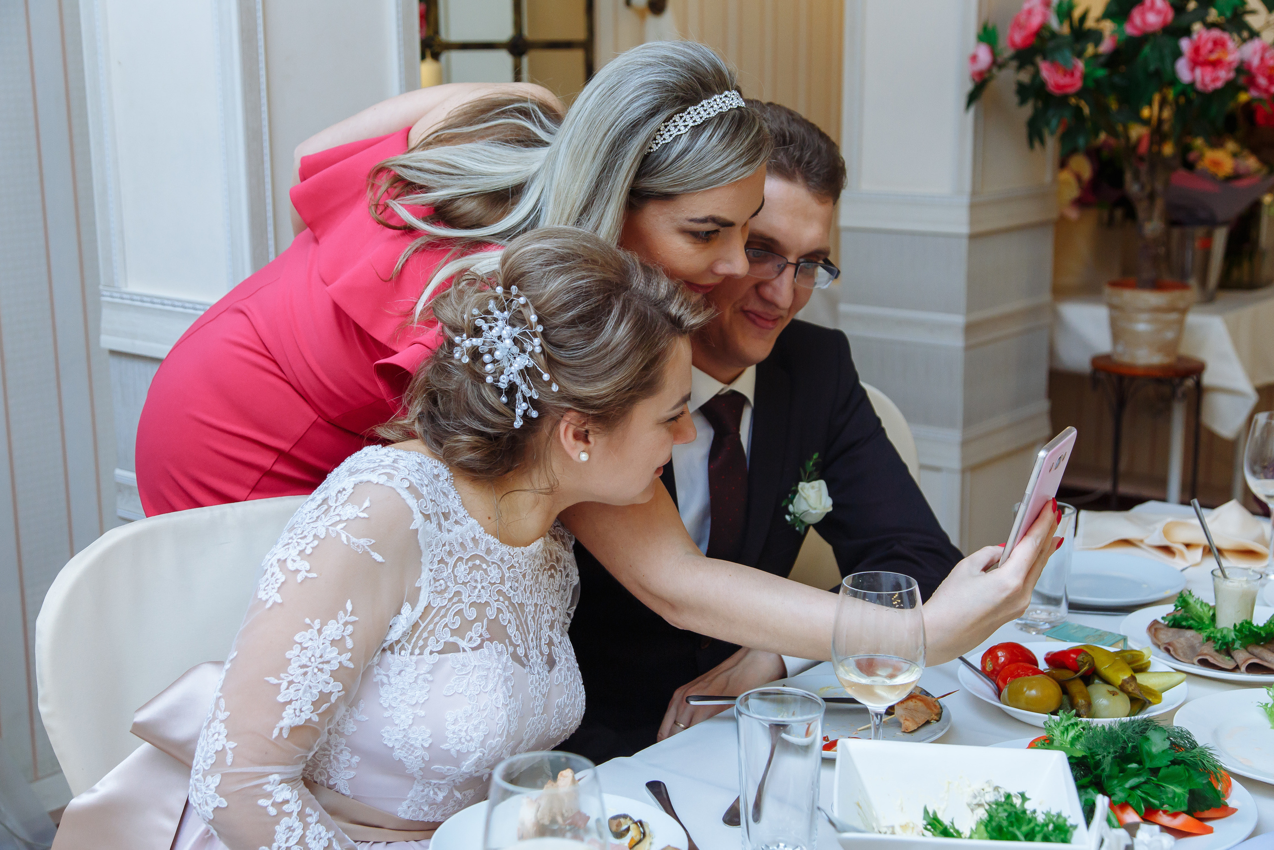 Свадьба в Петербурге зимой, фотограф на свадьбу