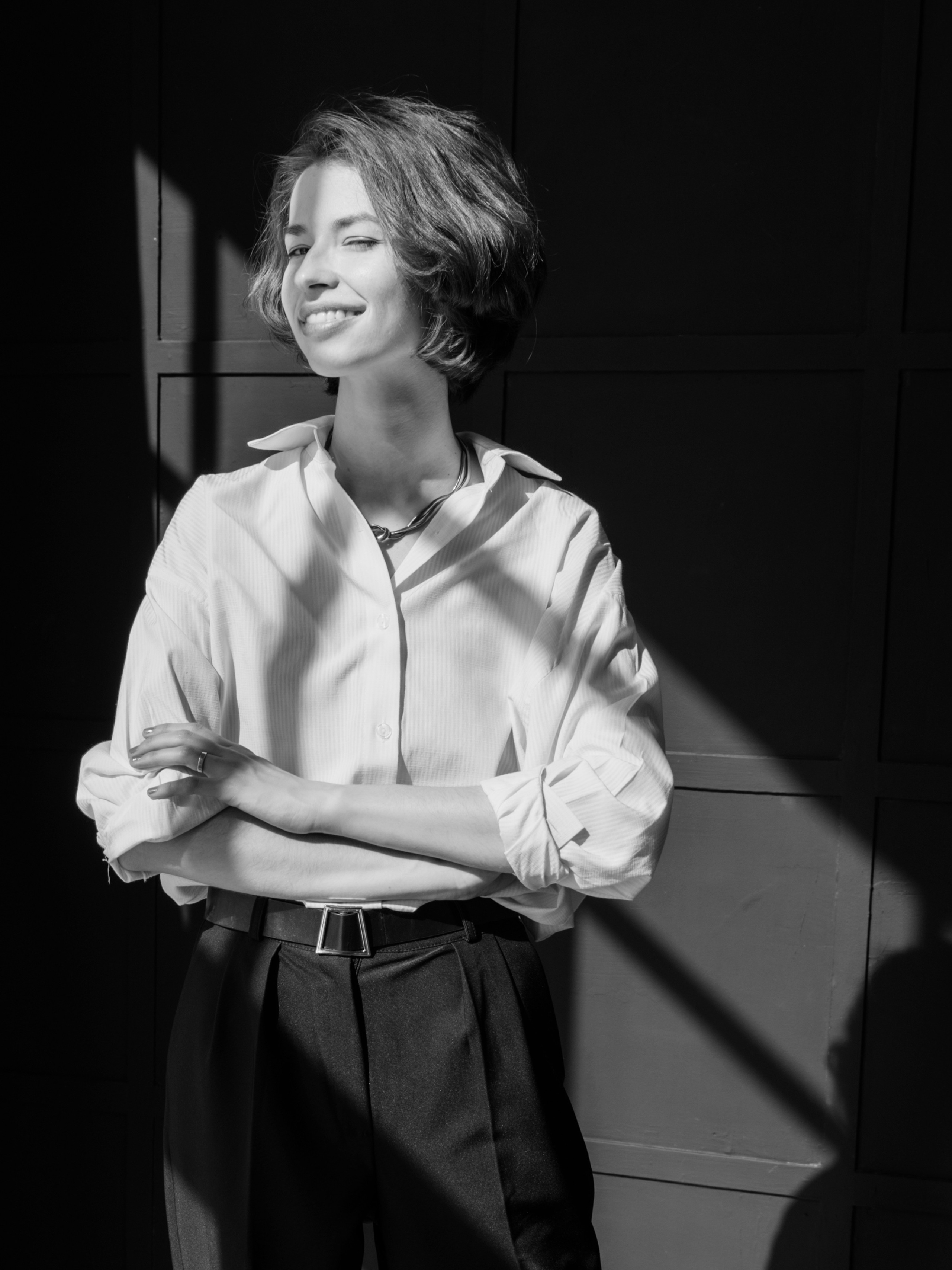 Портретная фотосессия для Полины в фотостудии. Светлана Гопанюк. Портретный фотограф. Санкт-Петербург. СПб