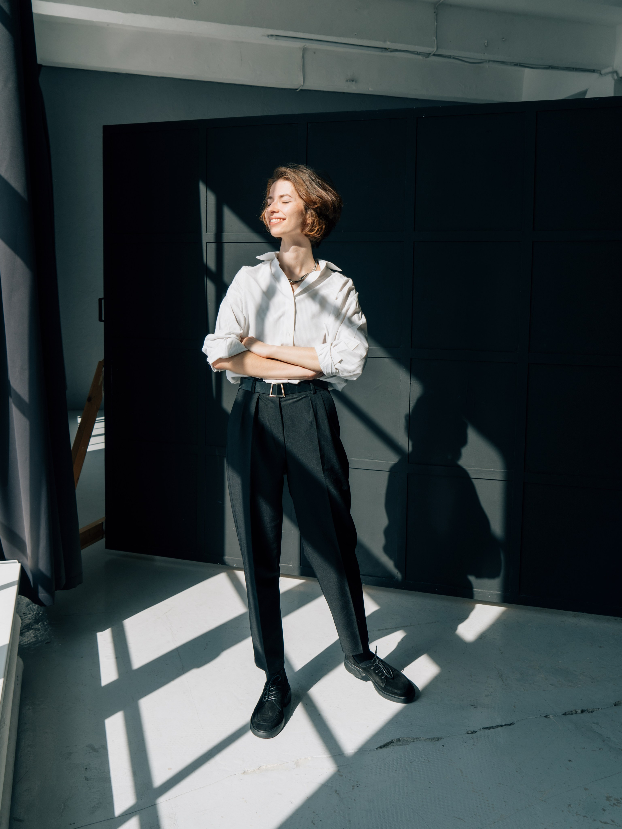 Портретная фотосессия для Полины в фотостудии. Светлана Гопанюк. Портретный фотограф. Санкт-Петербург. СПб