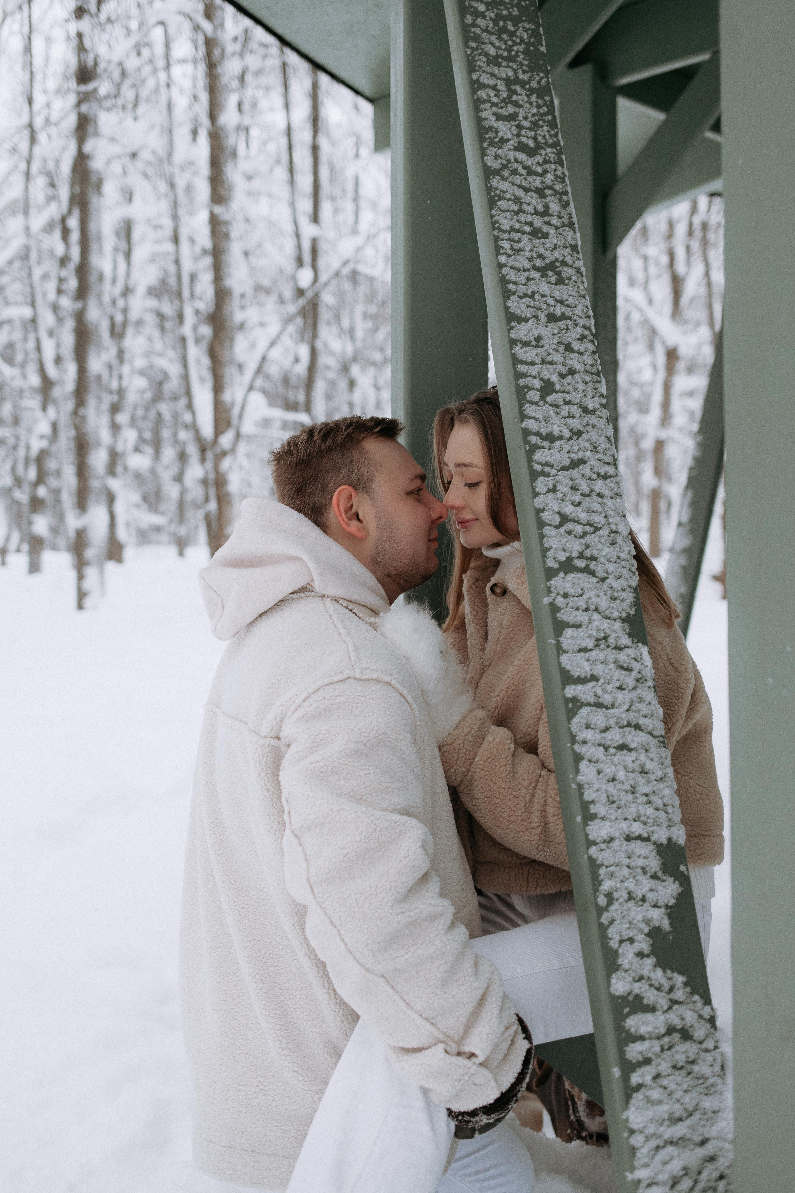 Зимняя love story Димы и Насти. Свадебный фотограф Нижний Новгород