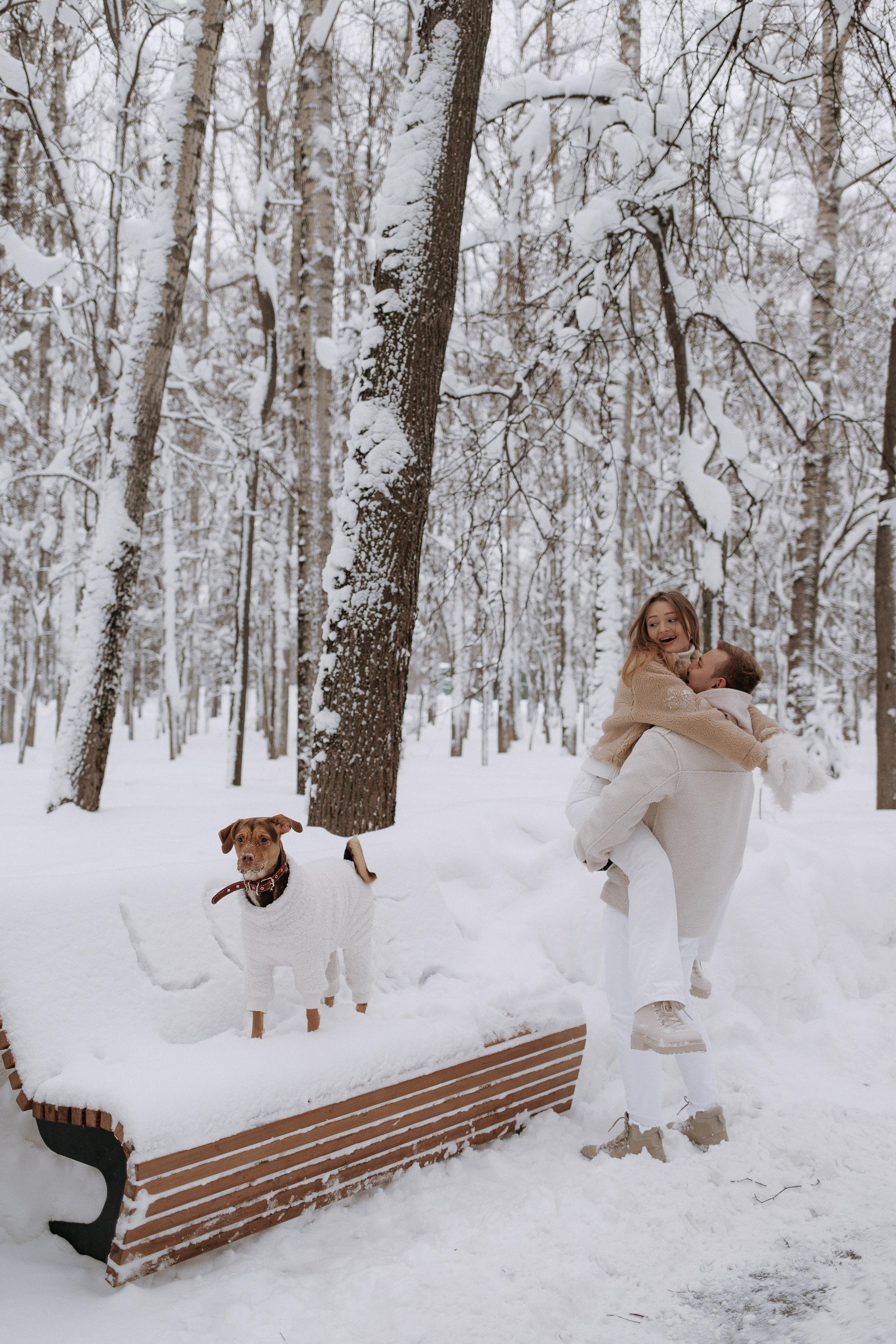 Зимняя love story Димы и Насти. Свадебный фотограф Нижний Новгород
