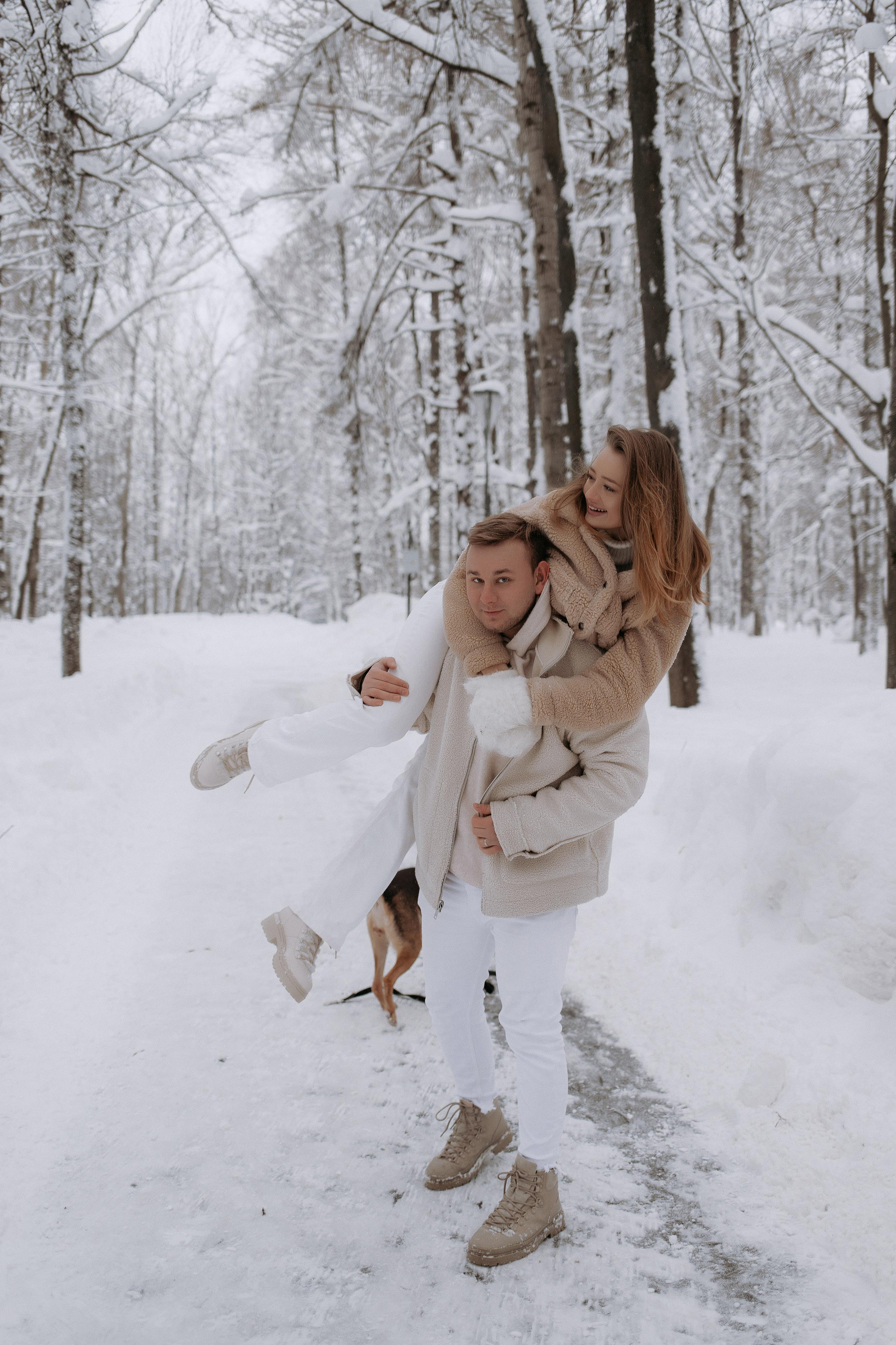 Зимняя love story Димы и Насти. Свадебный фотограф Нижний Новгород