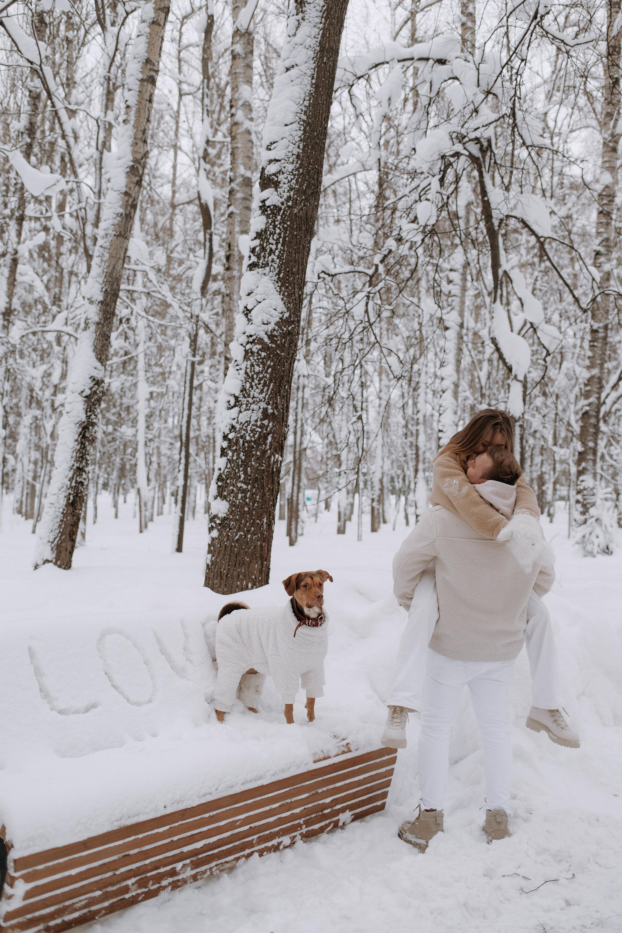 Зимняя love story Димы и Насти. Свадебный фотограф Нижний Новгород