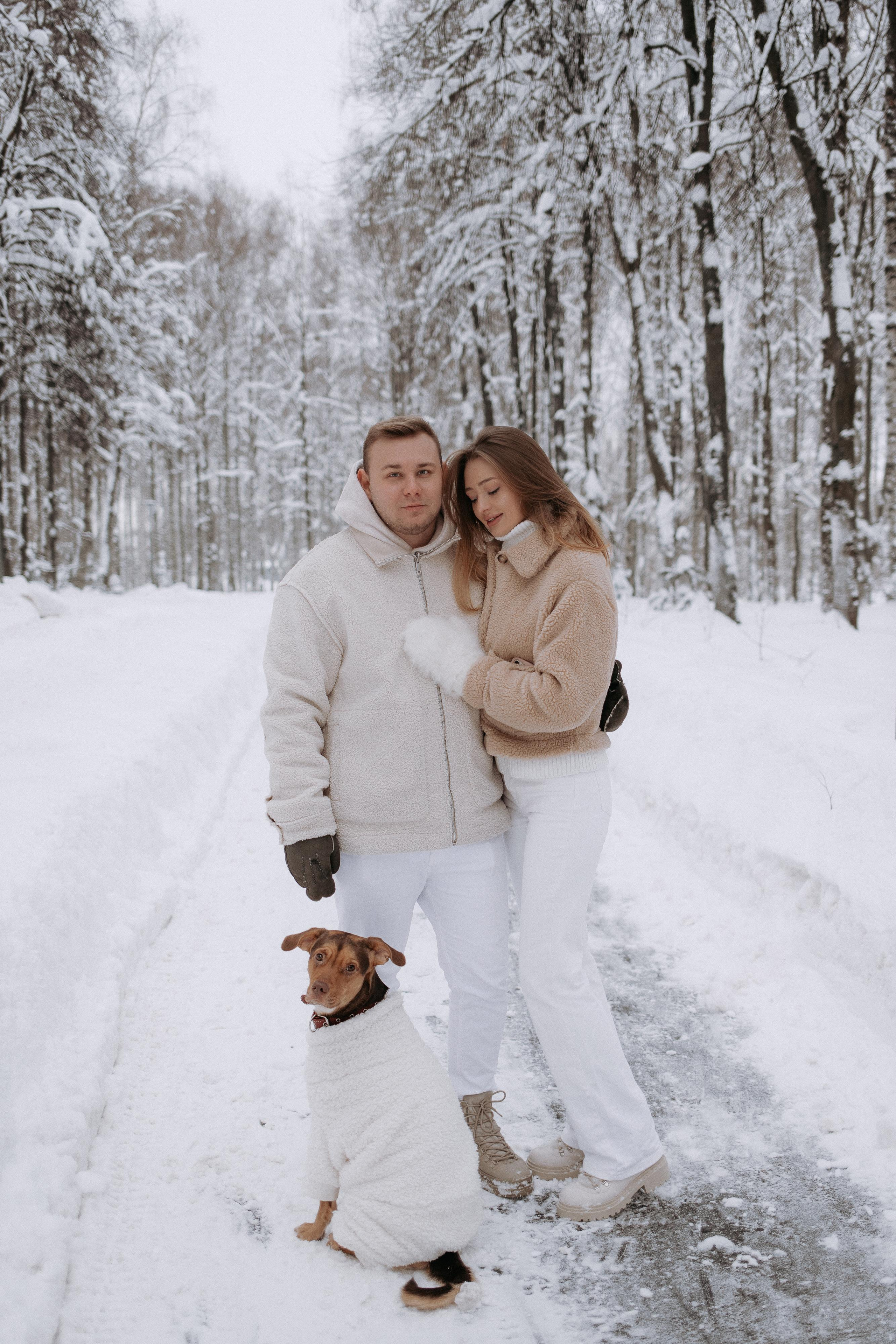 Зимняя love story Димы и Насти. Свадебный фотограф Нижний Новгород