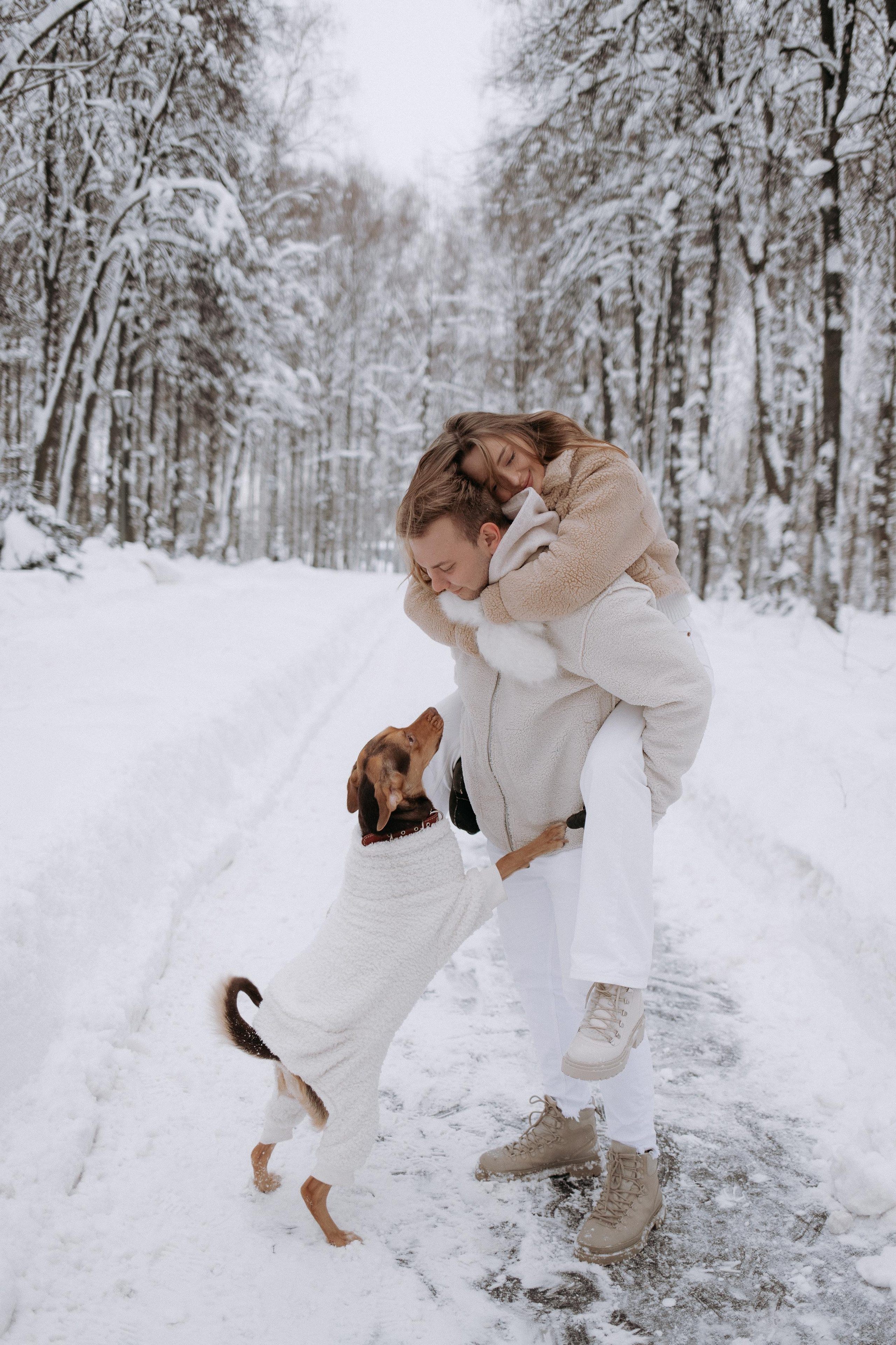 Зимняя love story Димы и Насти. Свадебный фотограф Нижний Новгород