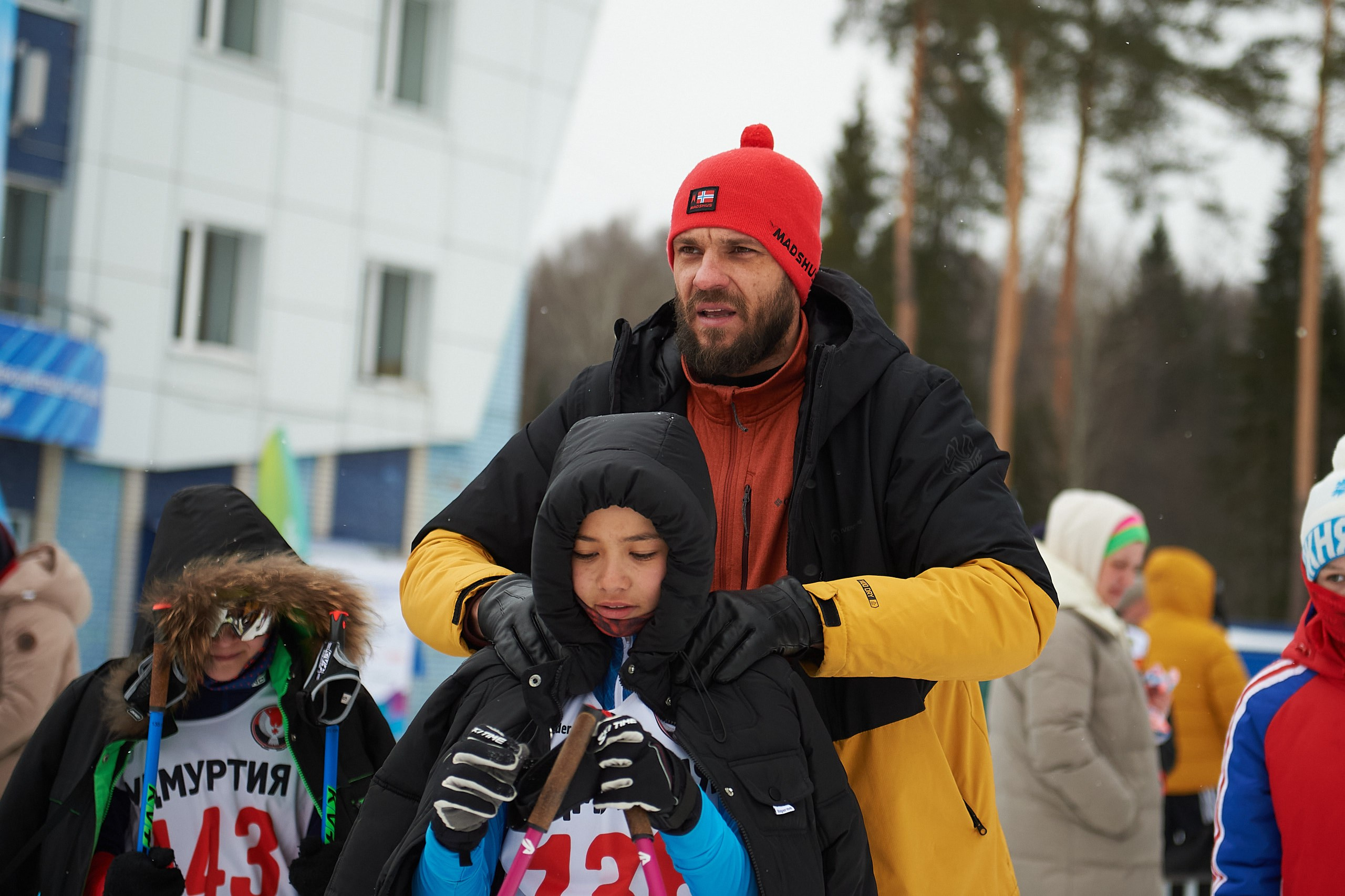 Всероссийские соревнования по лыжным гонкам «Пионерская правда». Ижевс. Спортивный репортажный фотограф в Ижевске Сергей Мерзляков