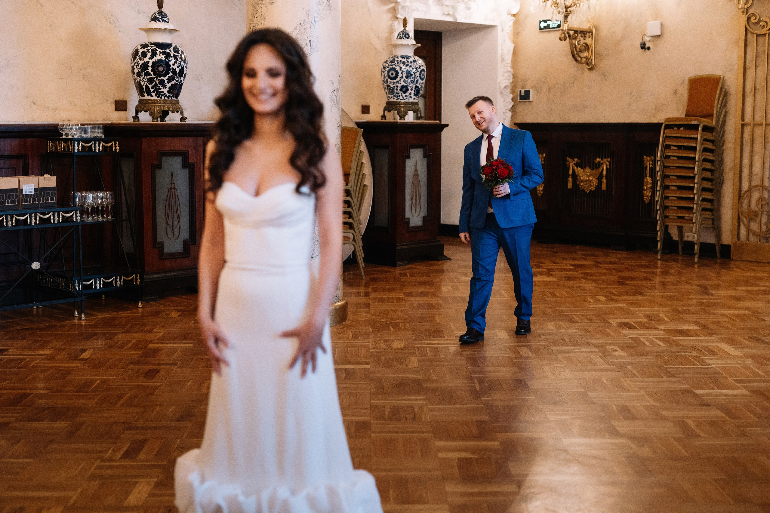 Свадебная фотосессия Лилии и Романа, прогулка в центре Москвы. Свадебный фотограф в Тамбове Павел Четвертков