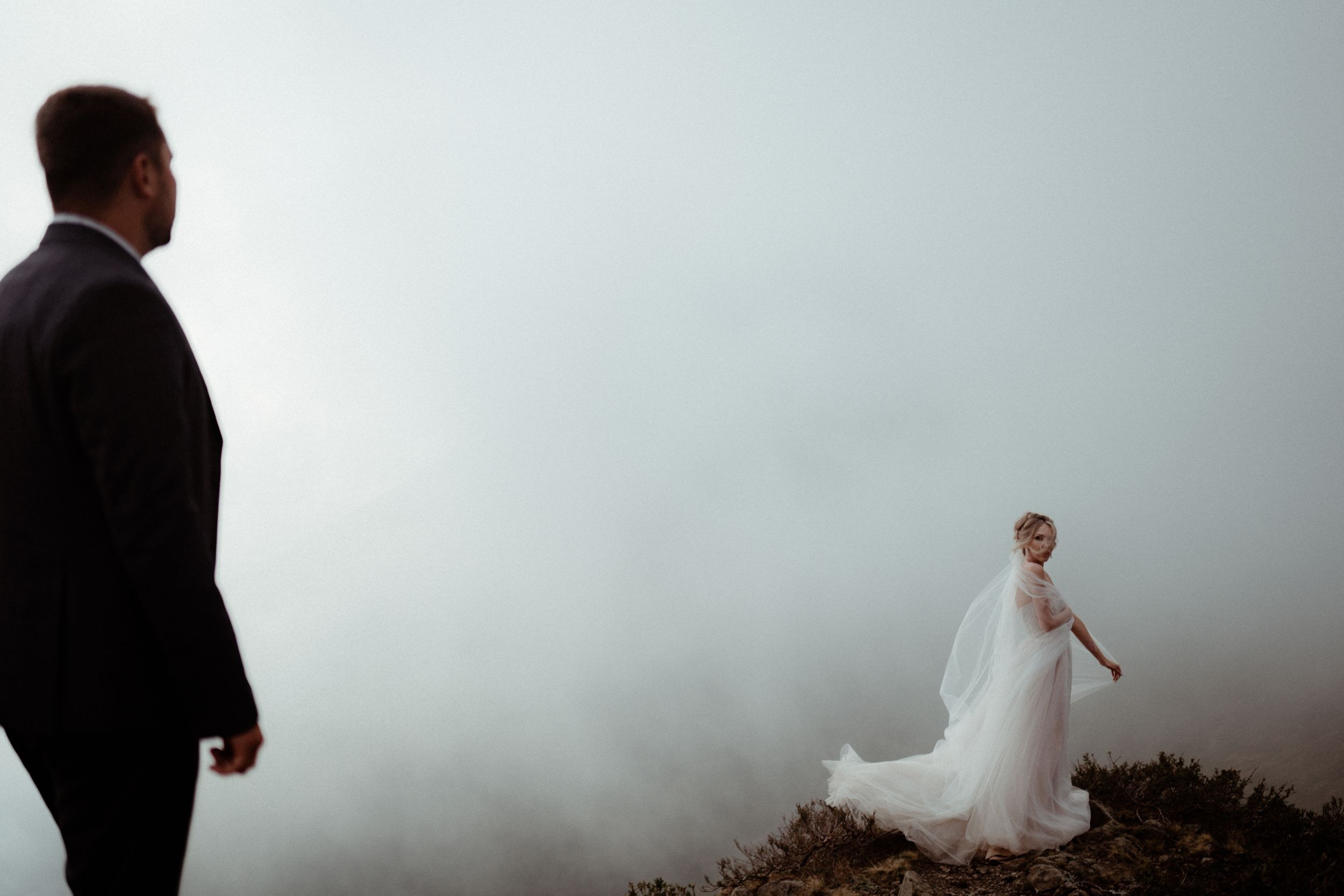 Kate and Alex. Elopement Wedding Photographer