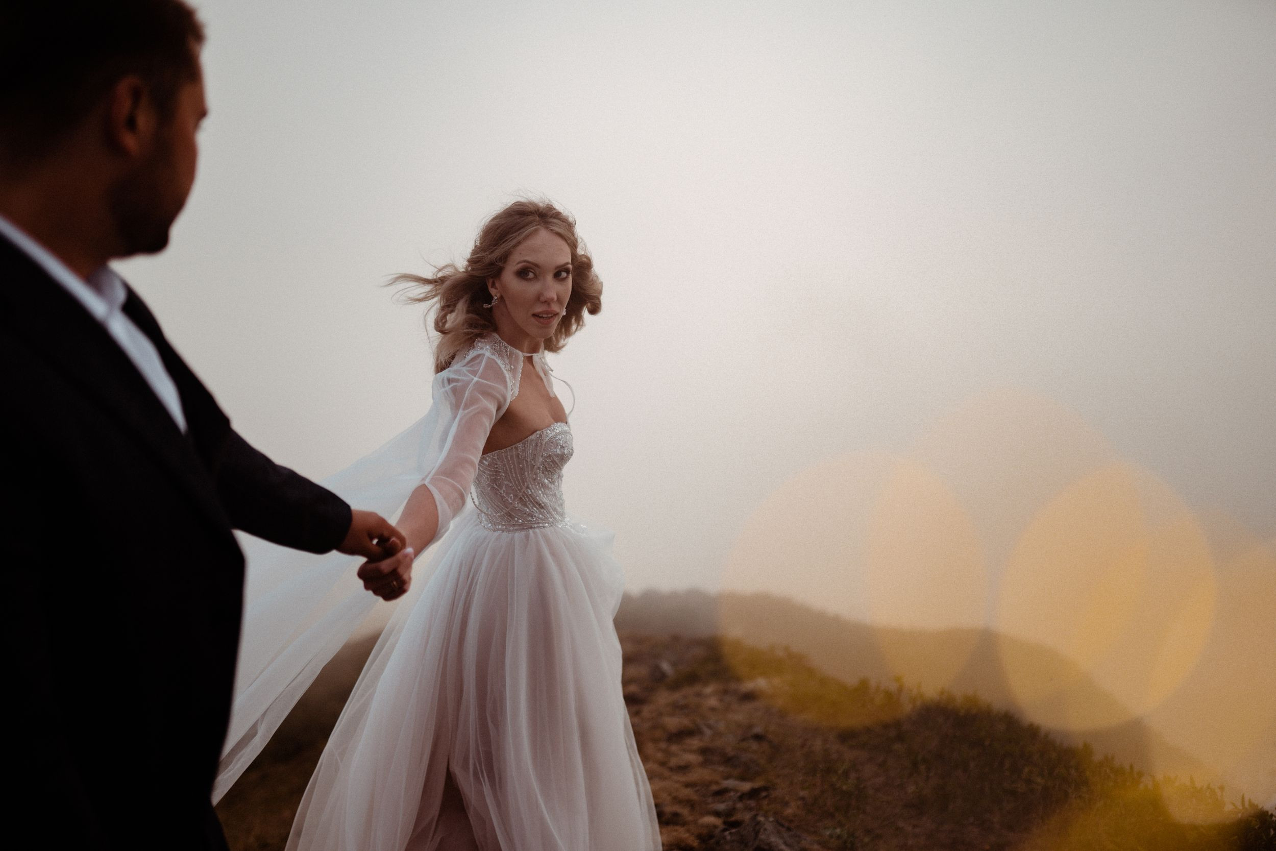 Kate and Alex. Elopement Wedding Photographer