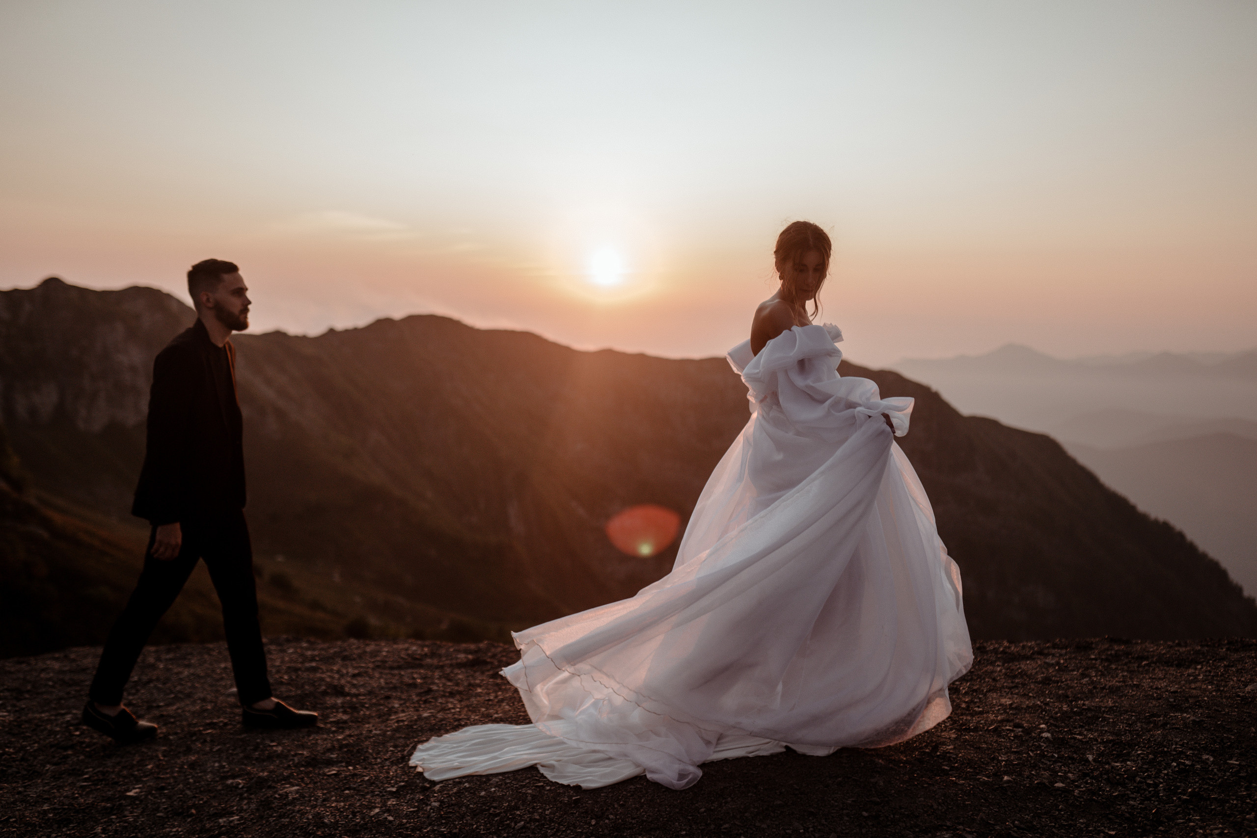 Rita and Alex. Elopement Wedding Photographer