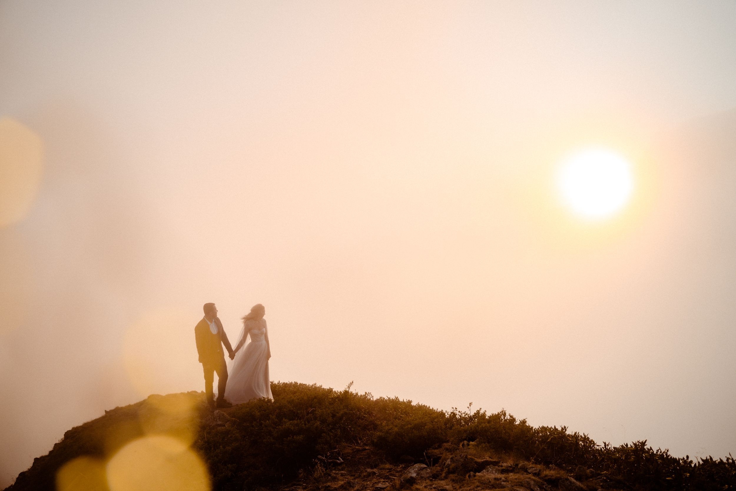 Kate and Alex. Elopement Wedding Photographer