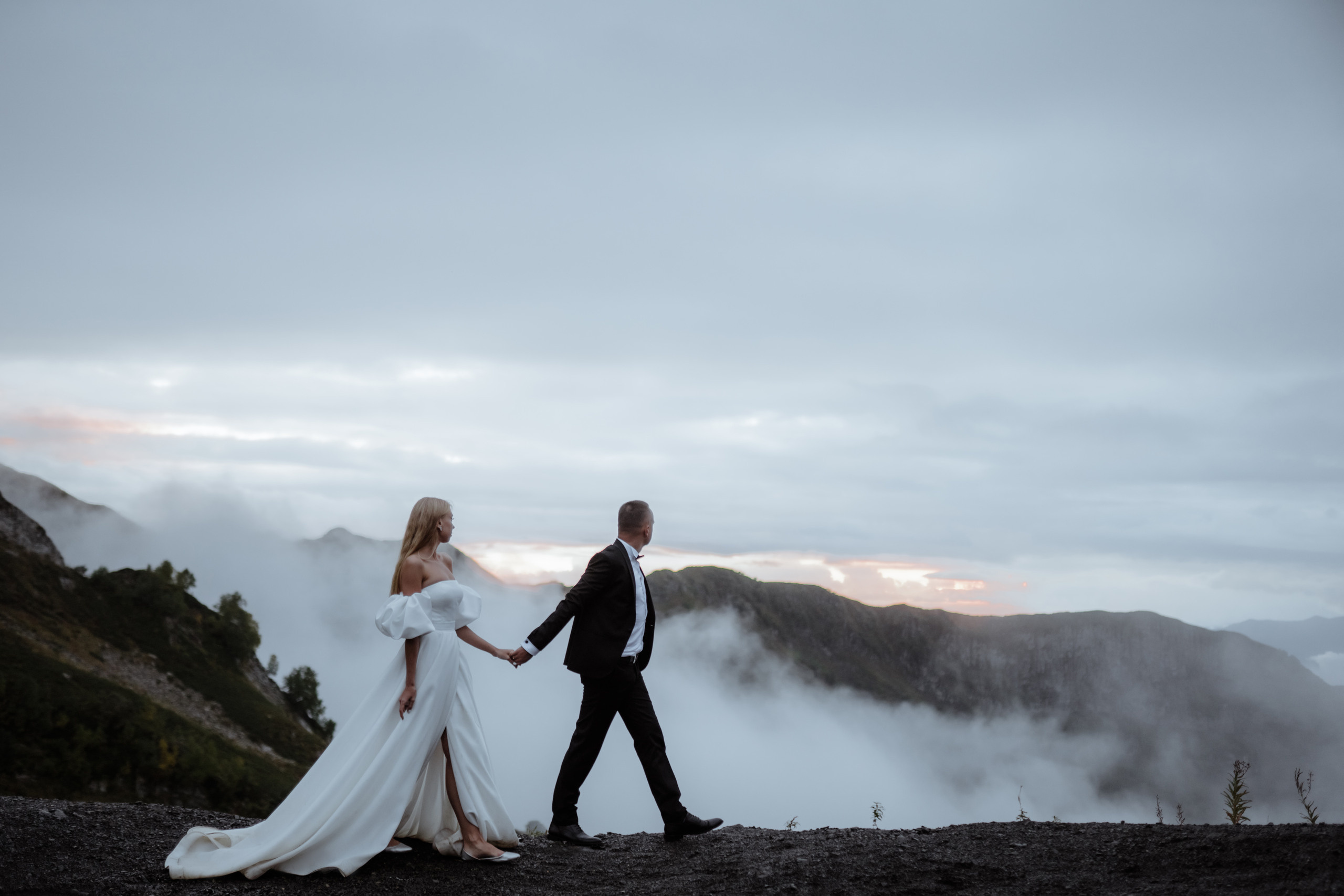 Alena and Alex. Elopement Wedding Photographer