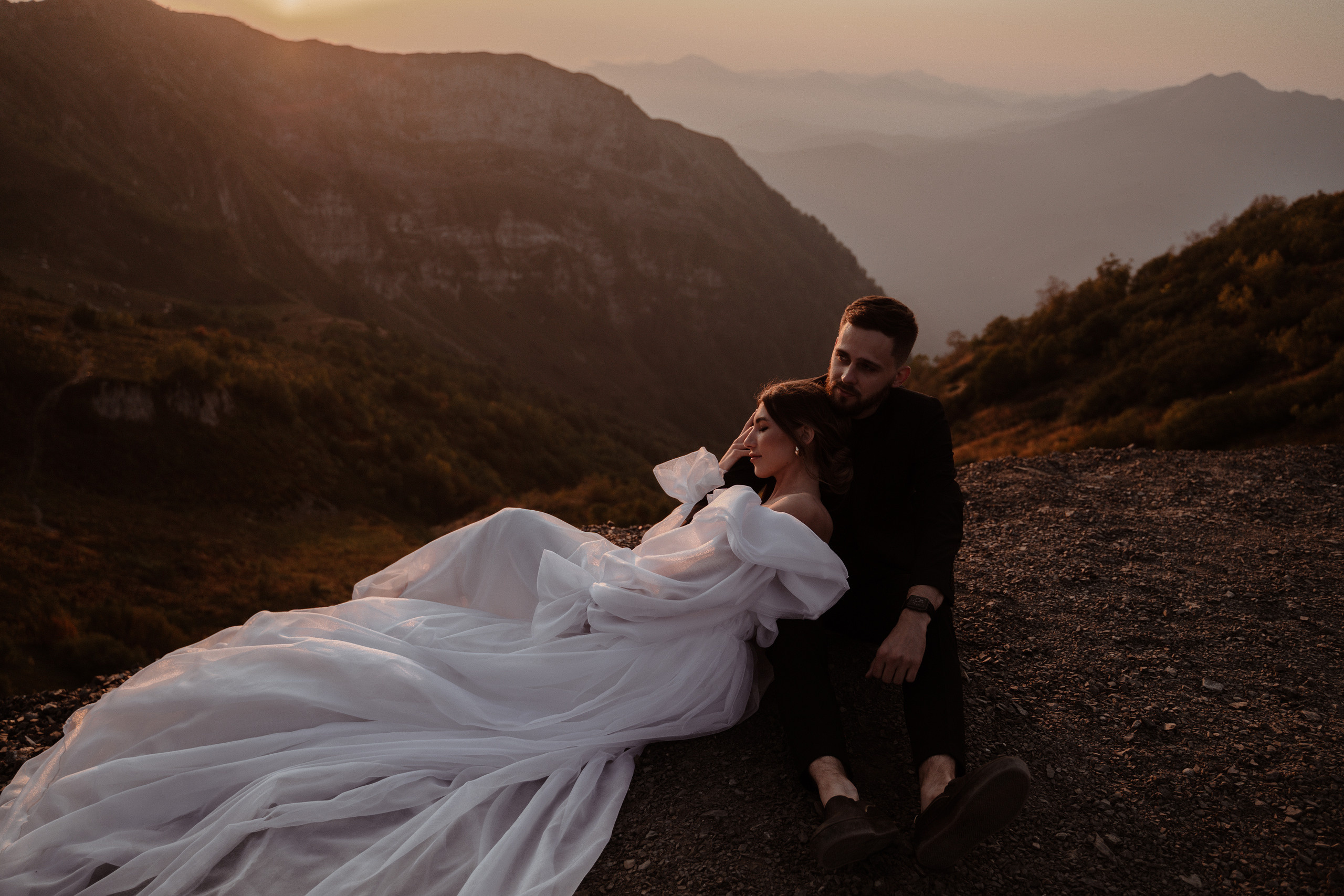 Rita and Alex. Elopement Wedding Photographer