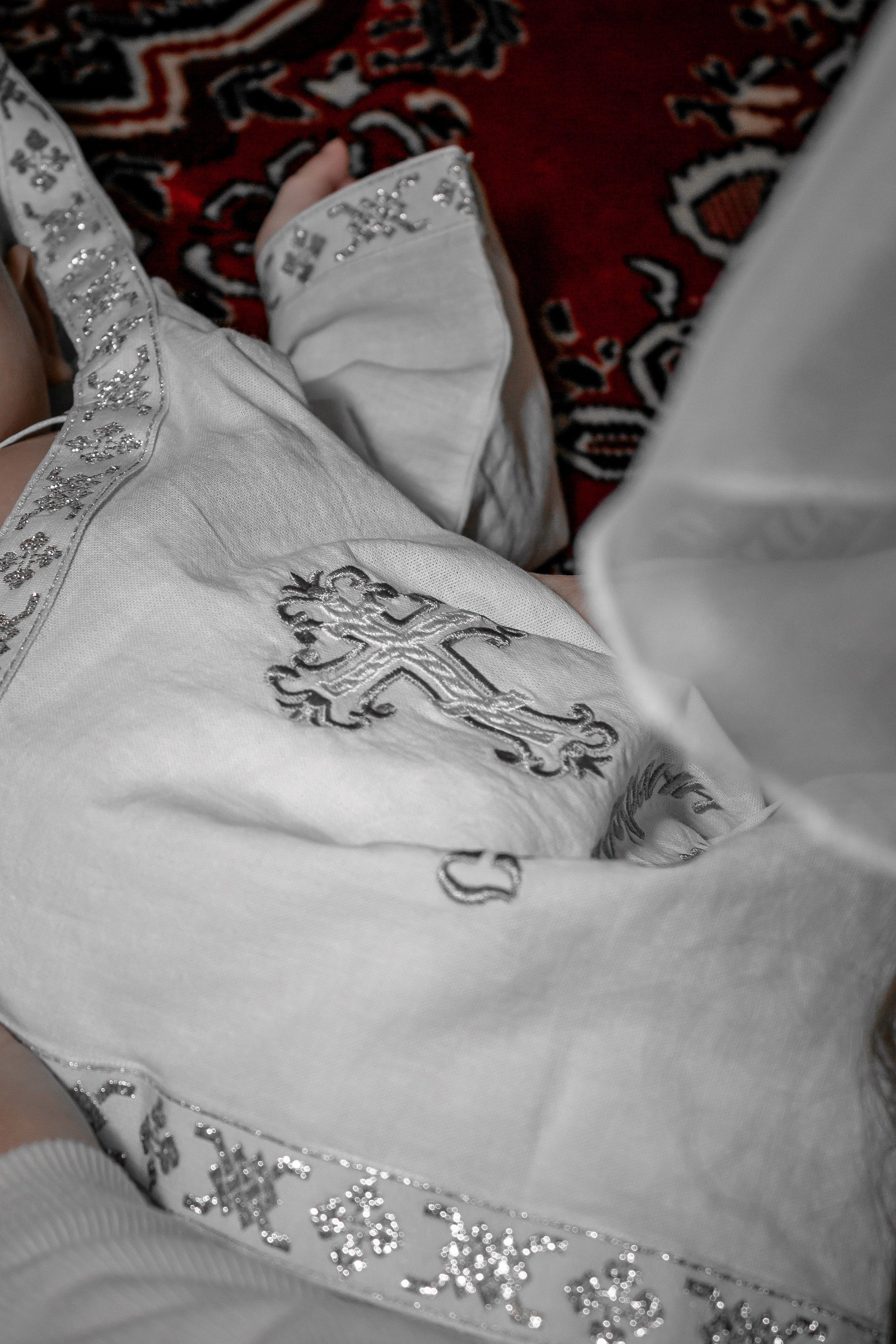 Съёмка таинства крещения. Фотограф Сергей Окшевский. Город Елец