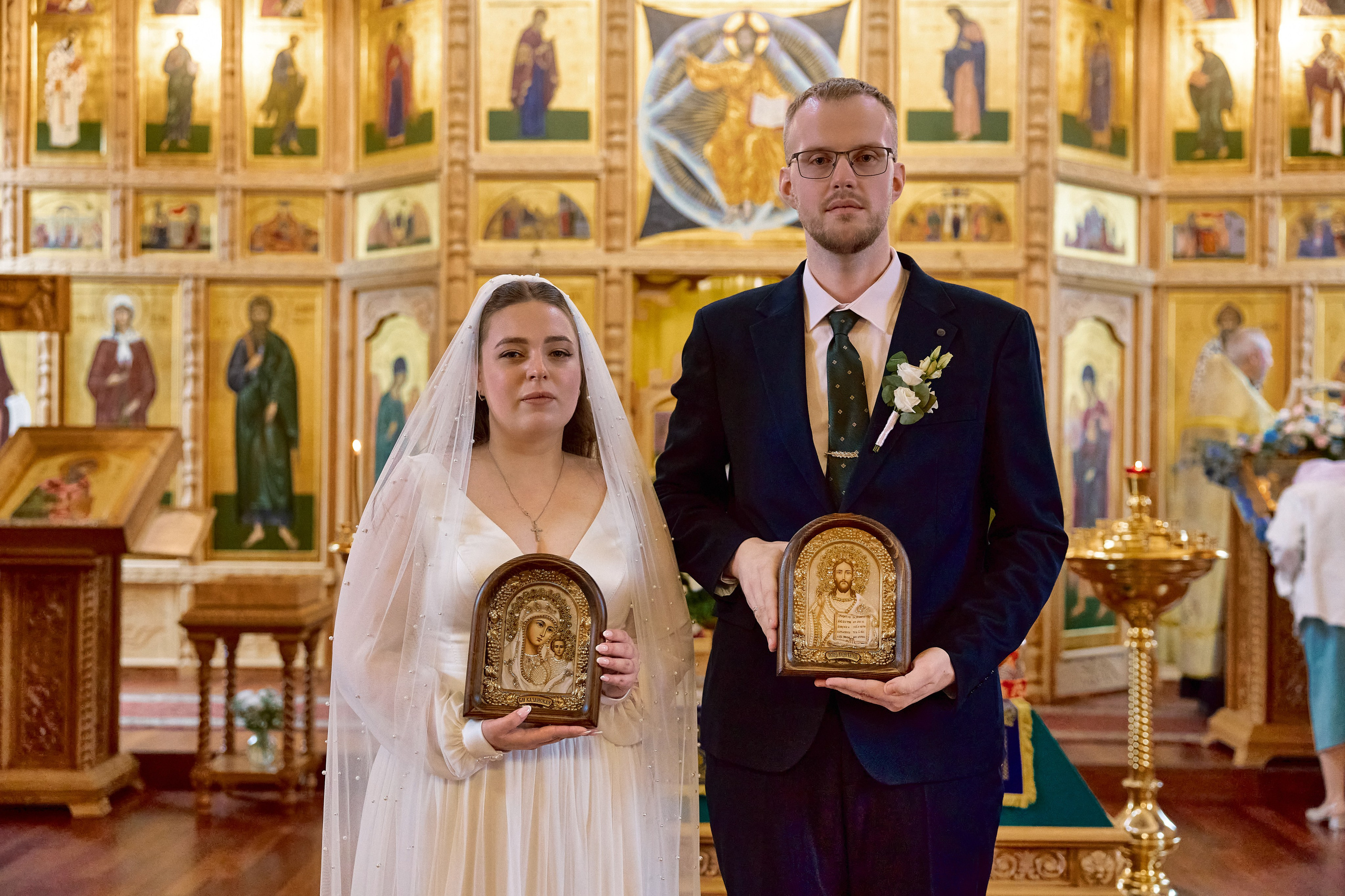 Свадебная съемка, съемка венчания в Санкт-Петербурге