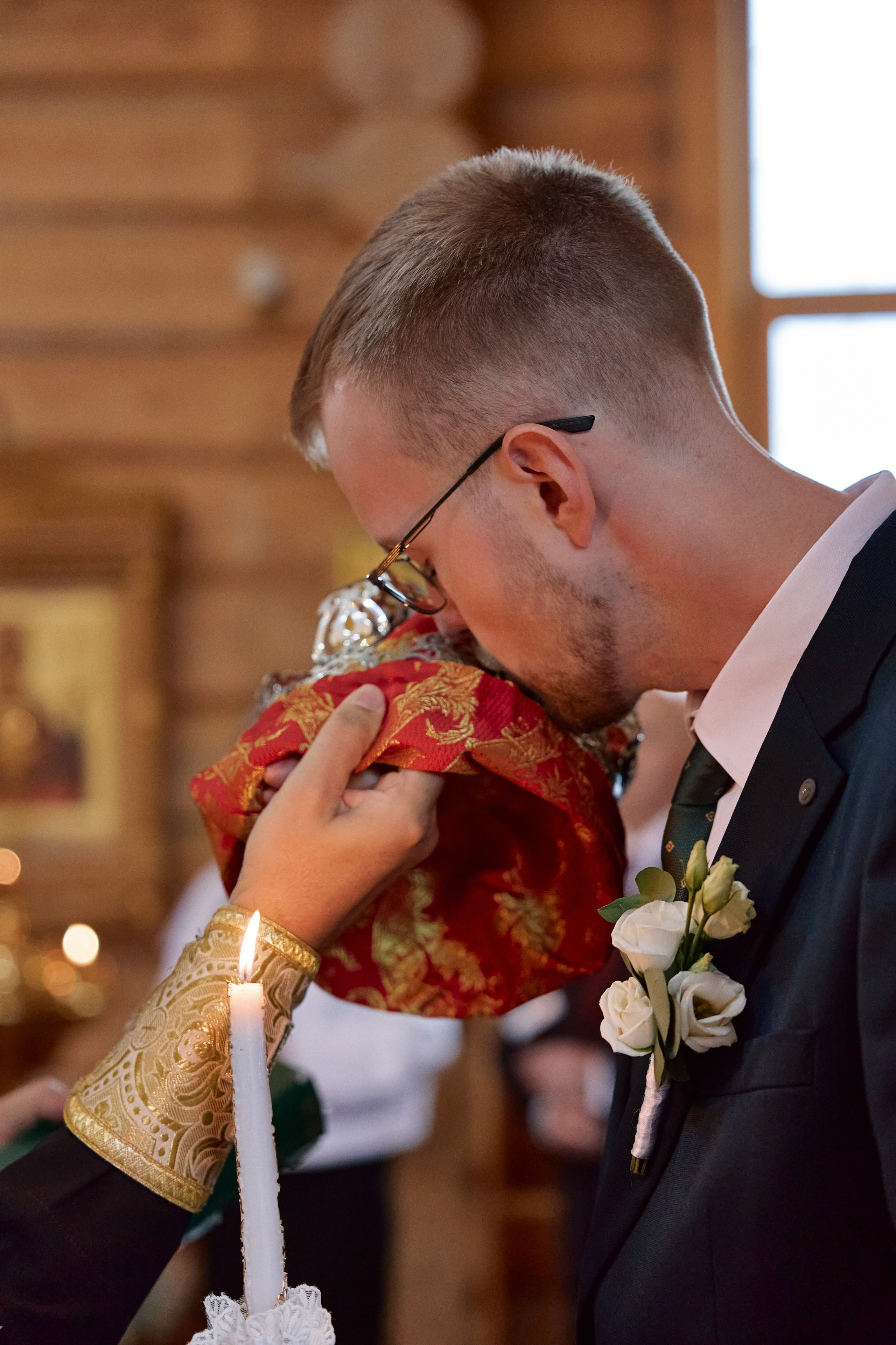 Свадебная съемка, съемка венчания в Санкт-Петербурге