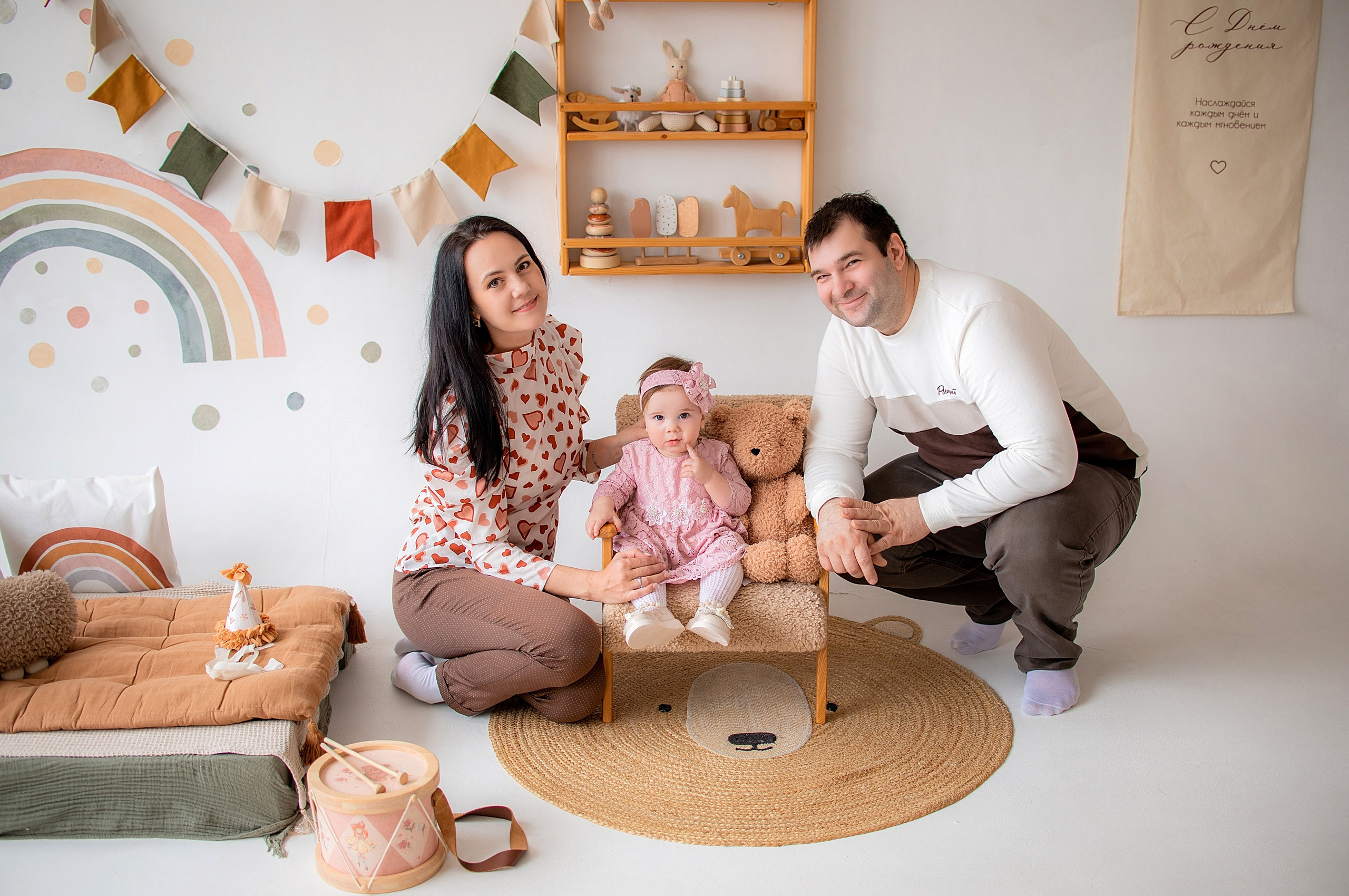 Фотосессия на годик Краснодар годовасие. Фотограф новорожденных Краснодар Малышенко Надежда