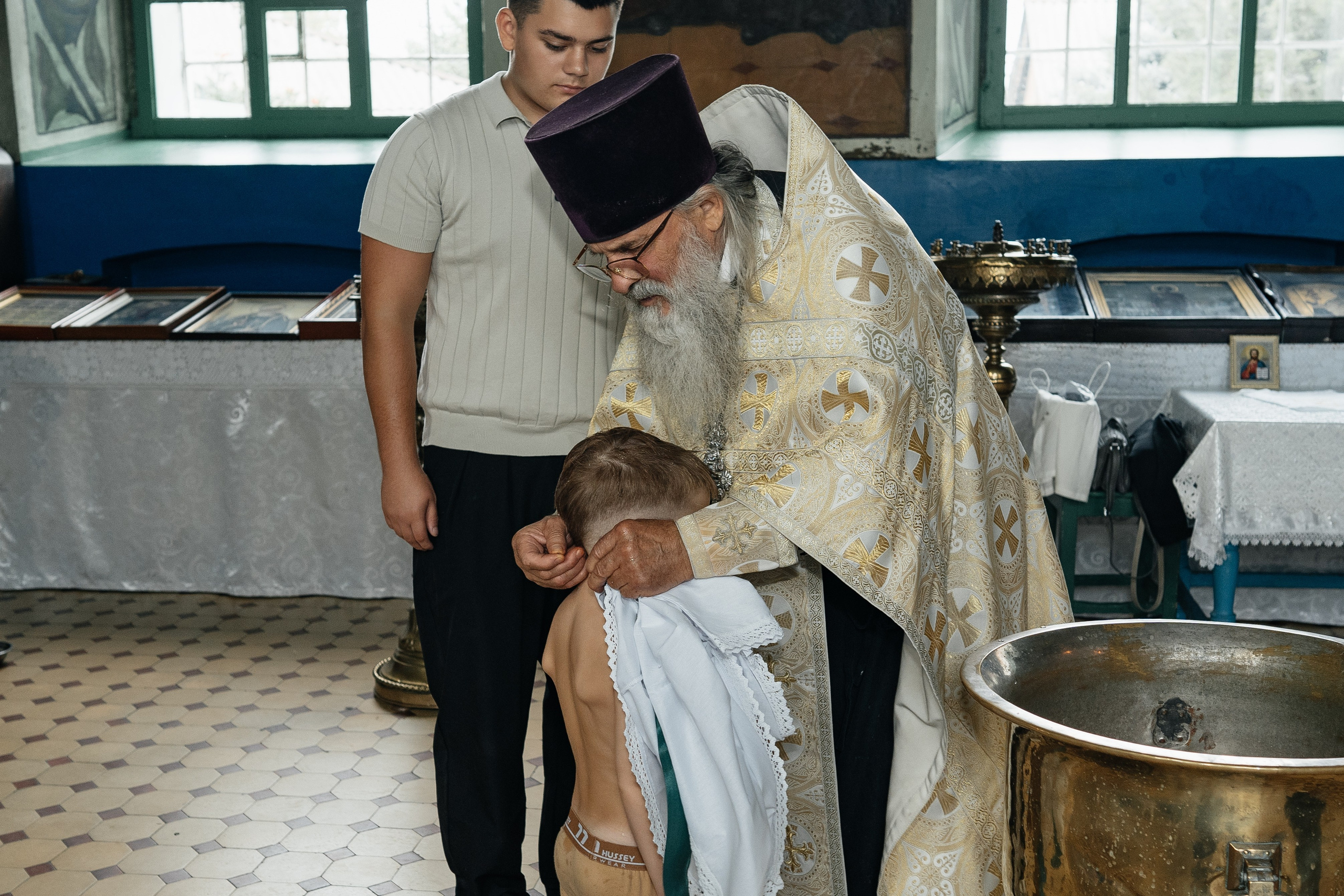 Крещение Никиты