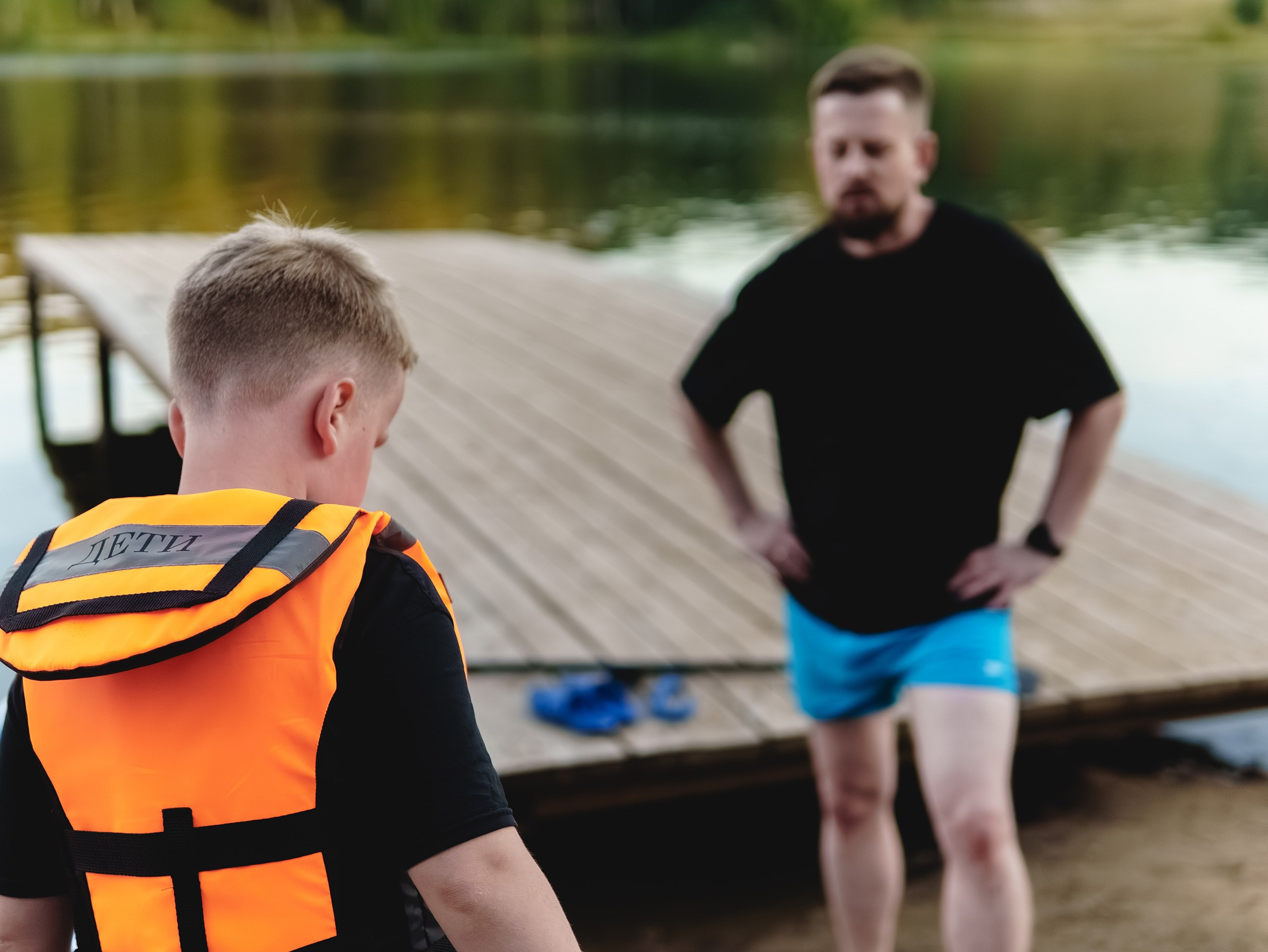 Семейная \ Детская \ Фотосъёмка: освоение сапборда. Место проведения — г. Ачинск, база «Айдашки». Hannanovmoments