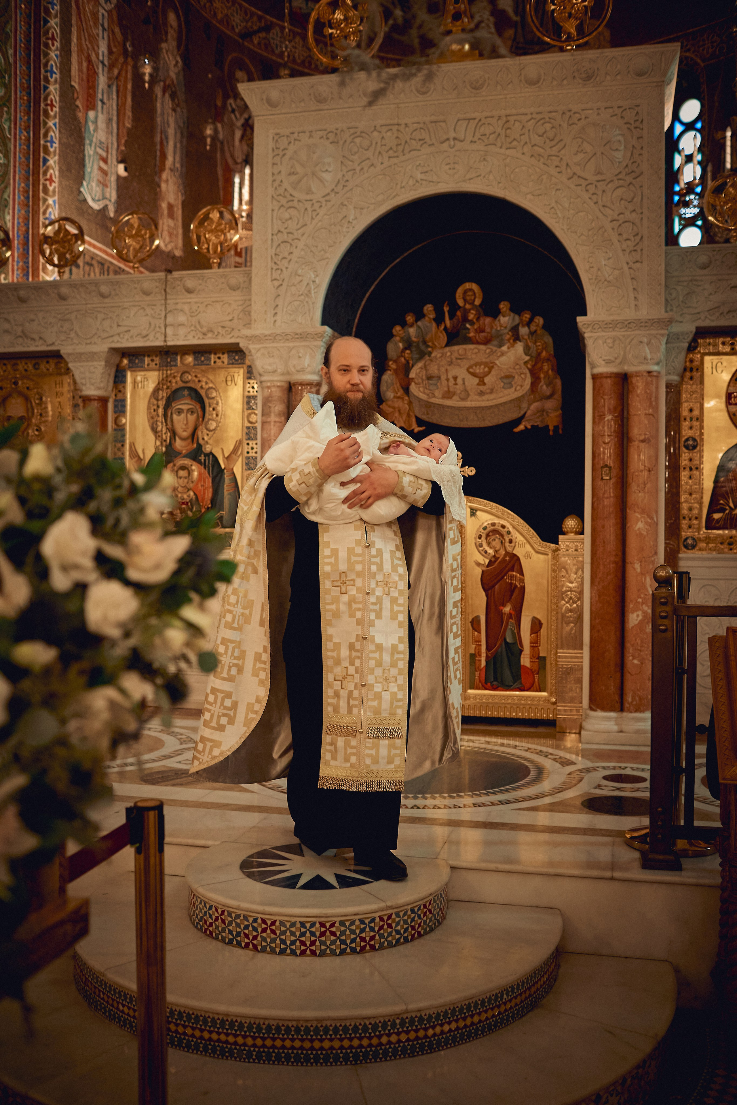 Таинство Крещения. Фотограф Москва|Ясенево Яна Новокрещенных