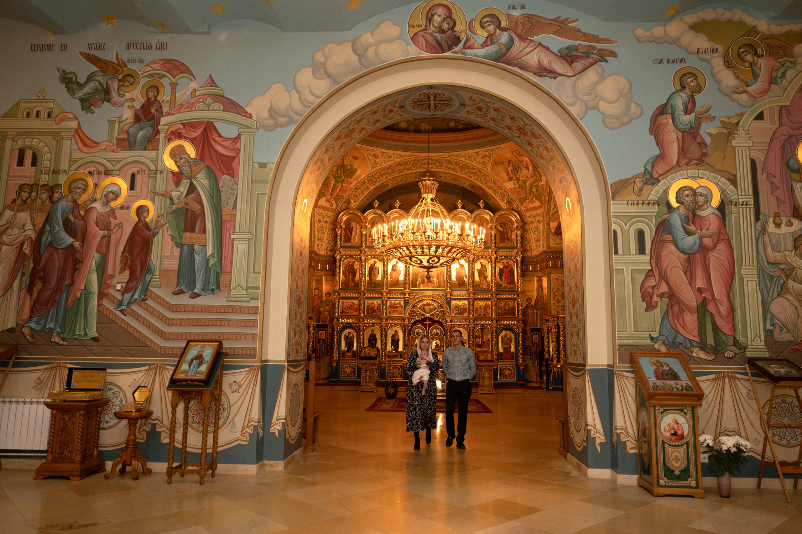 Таинство крещения. Свадебный видеограф в Москве Никонова Анна