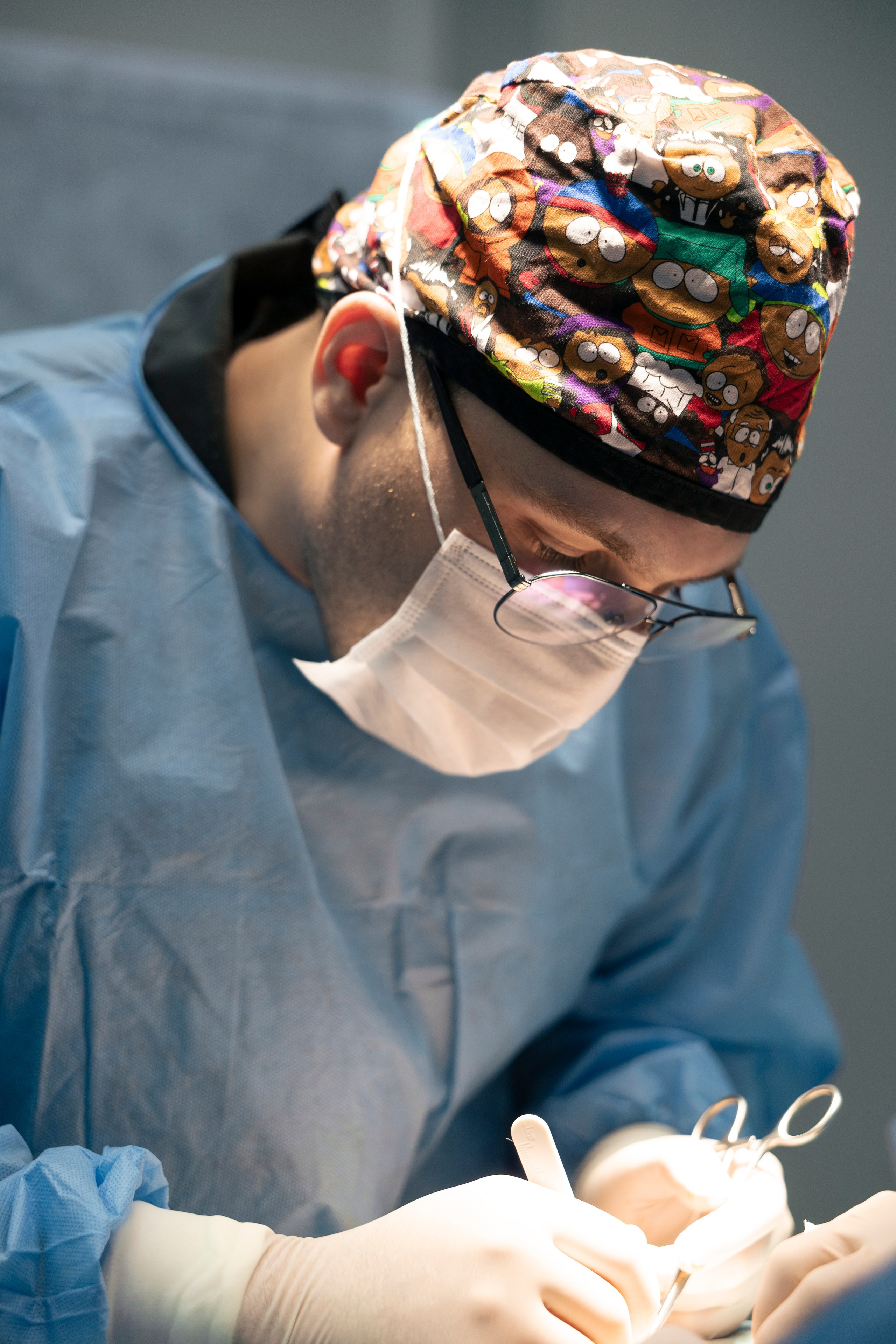 Контент съемка для хирурга. Агенство визуального контента