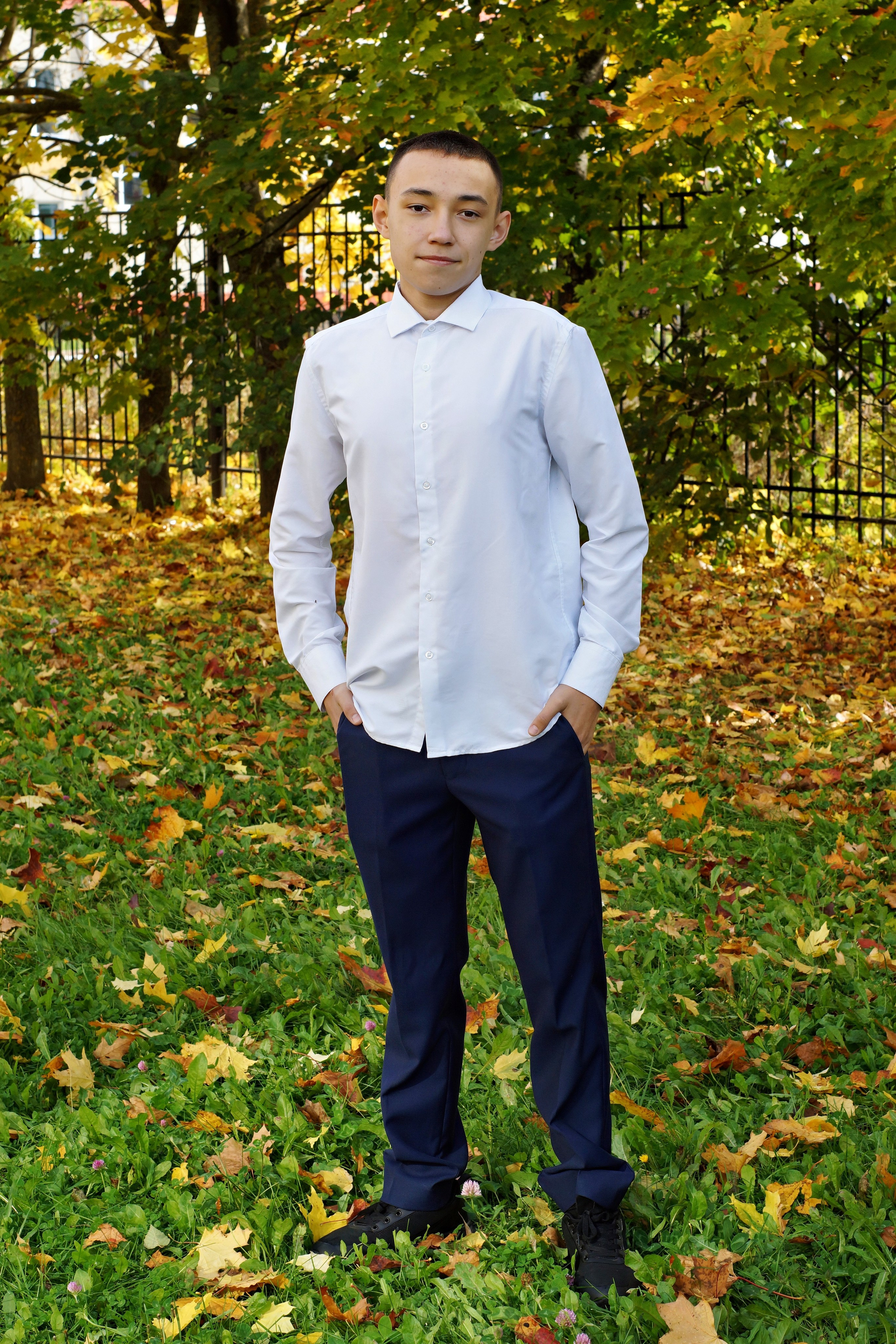 Осенняя фотосессия в школе г. Йошкар-Ола