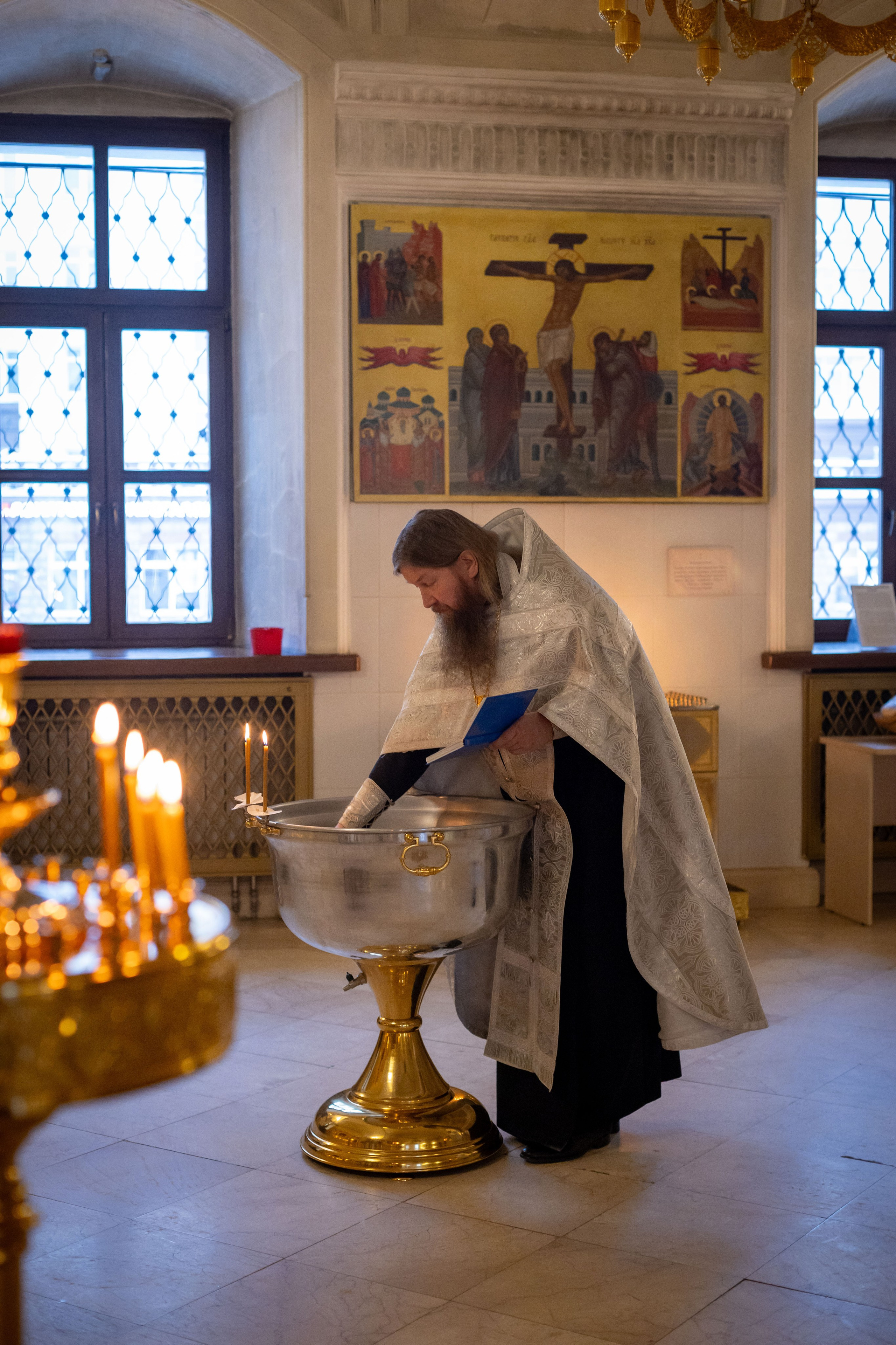 Таинство крещения Алексея. Семейный и детский фотограф Анна Петракова
