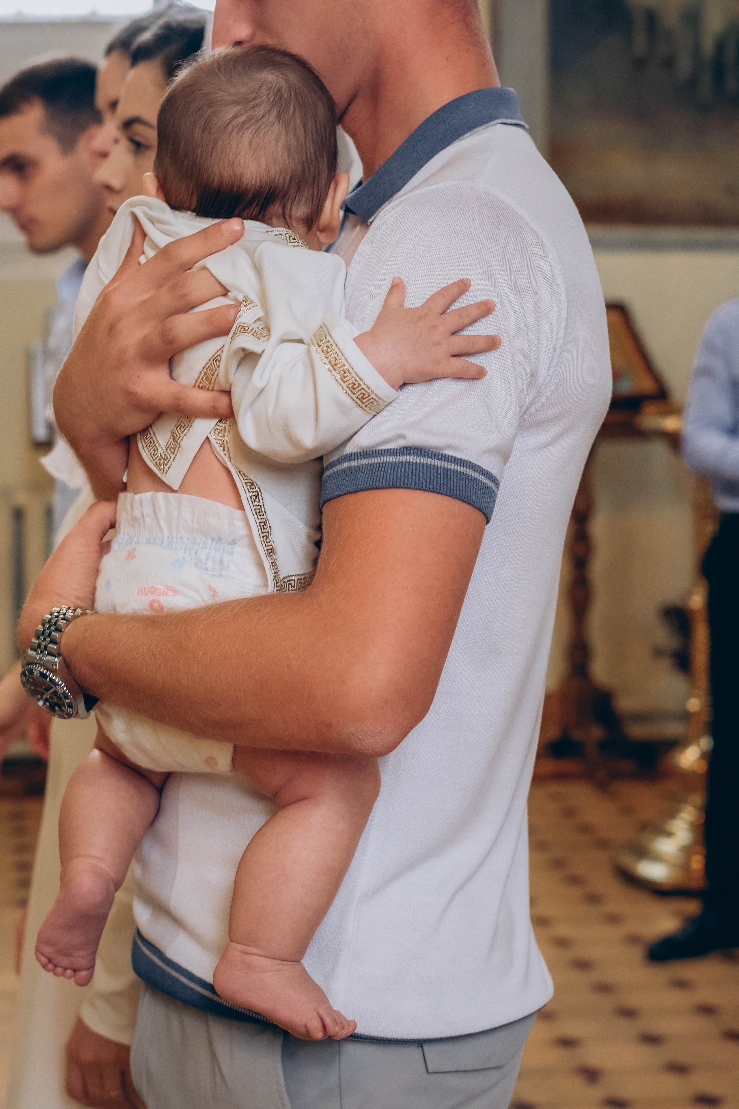 Таинство крещения Мирона