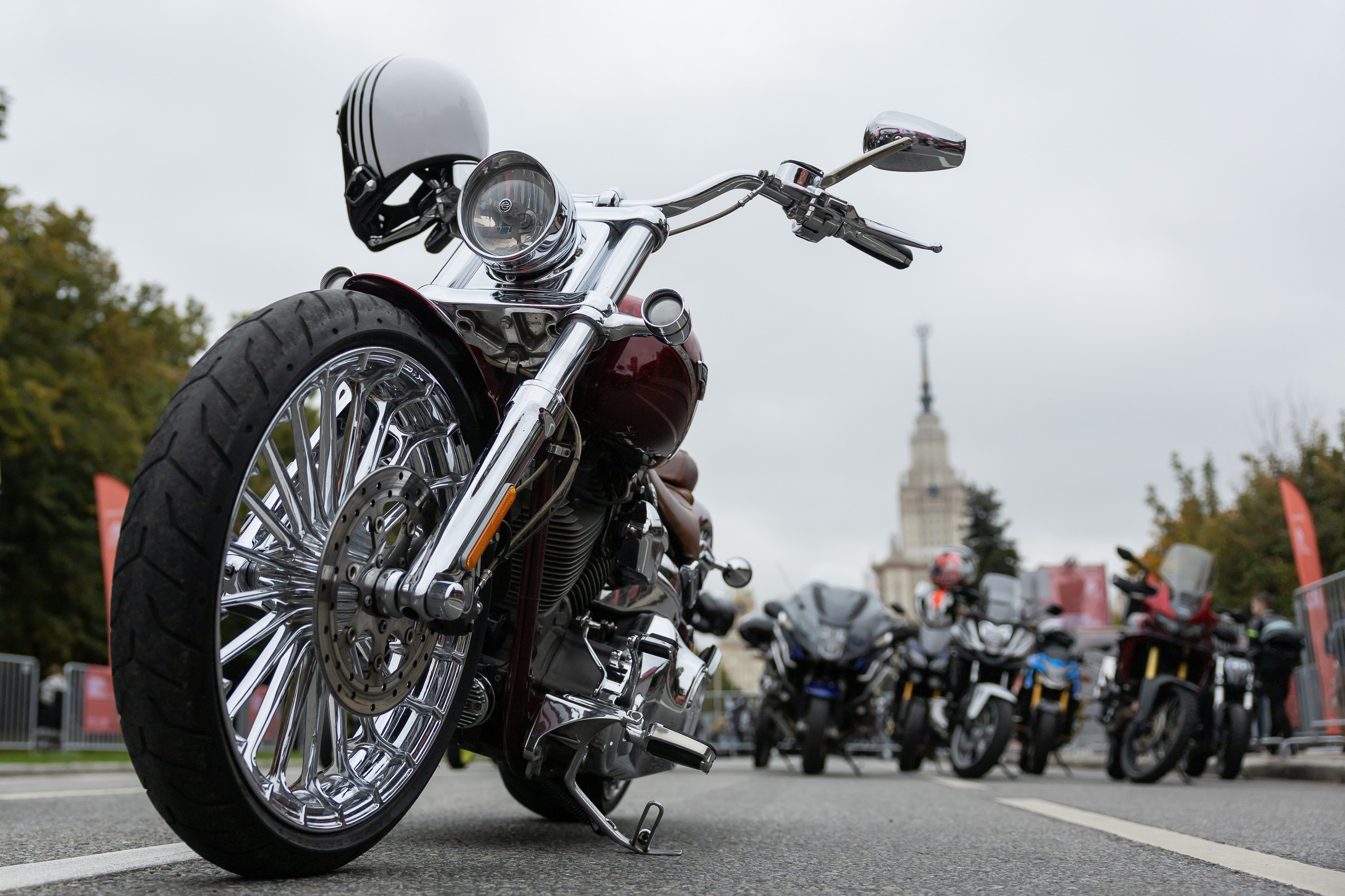 13-й Московский Мотофестиваль. Фотограф Владимир Охрименко