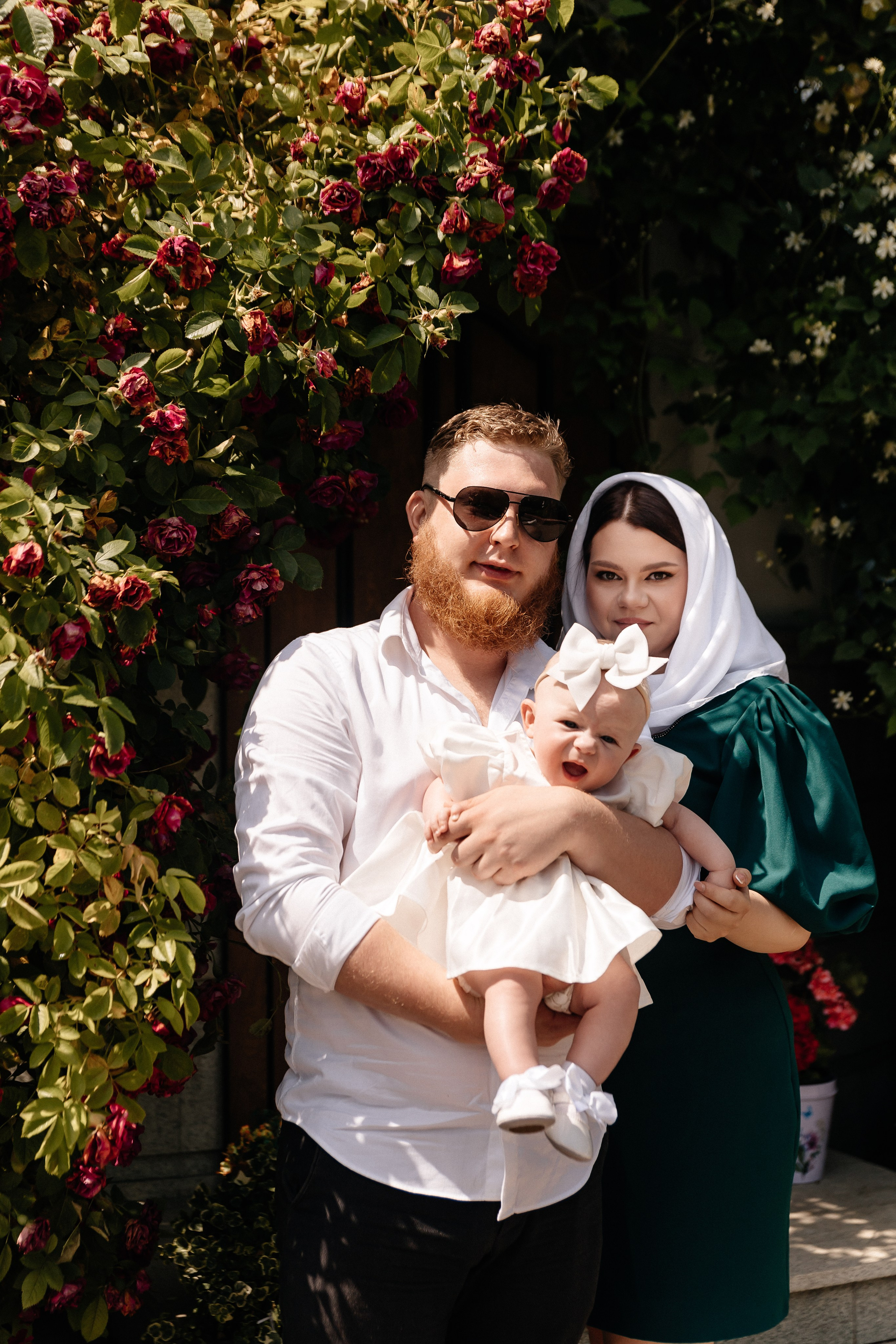 Крещение Адель. Семейный фотограф Минск Усова Ольга