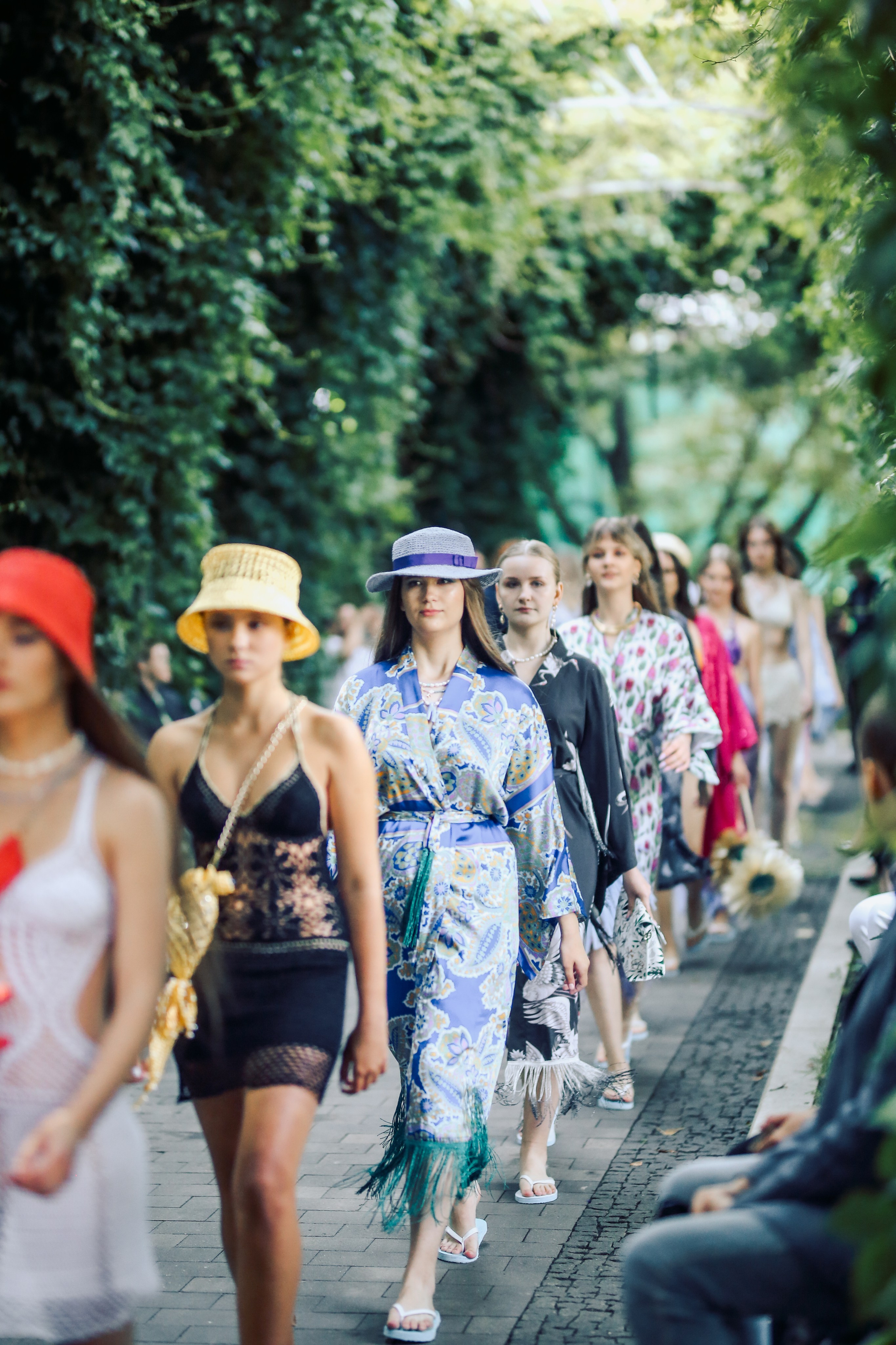 Зелёный подиум. Фотограф Анастасия Залевская