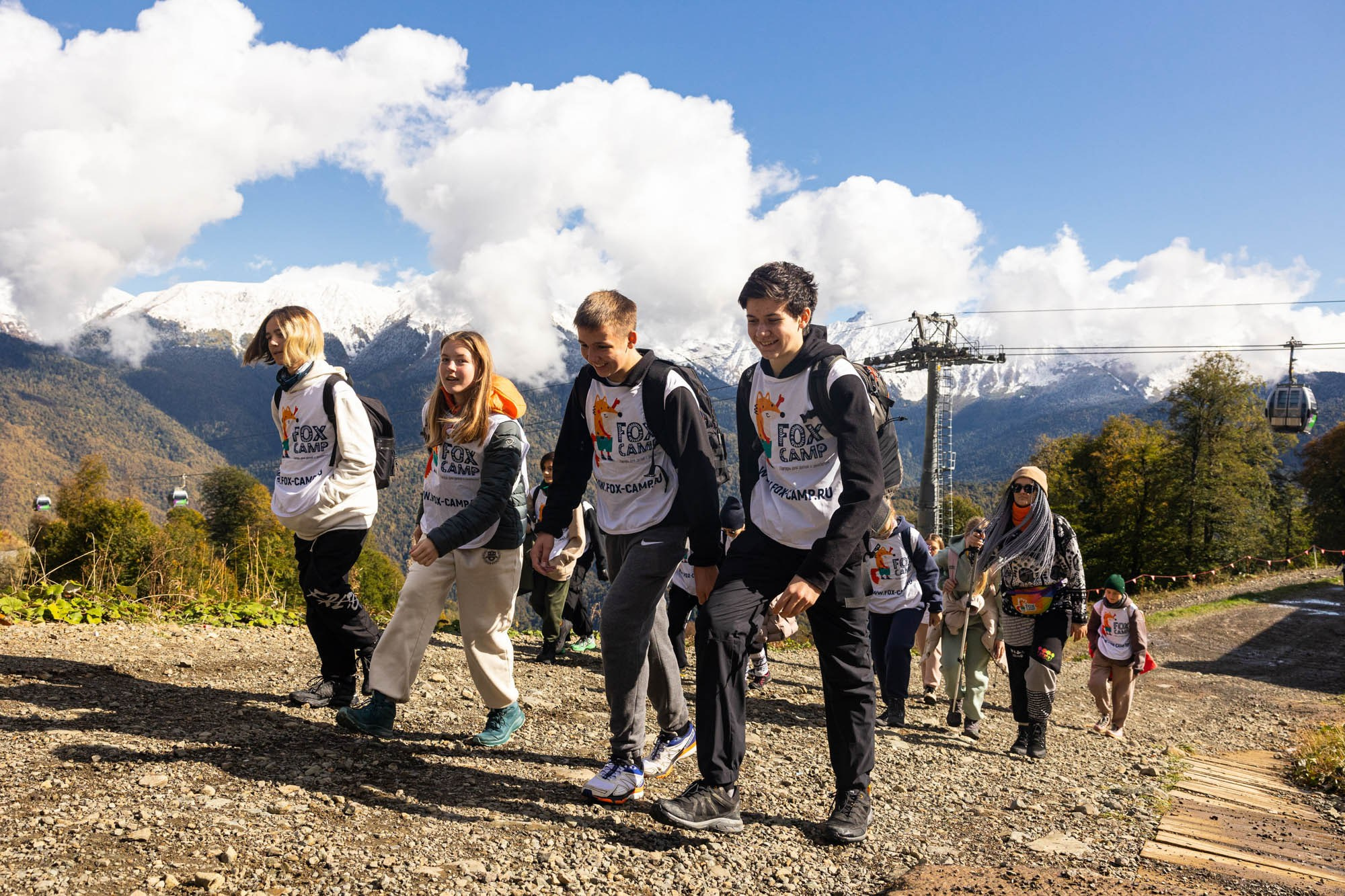 Детский лагерь ФОКС КЭМП. Фотограф Красная Поляна — Сочи — Москва