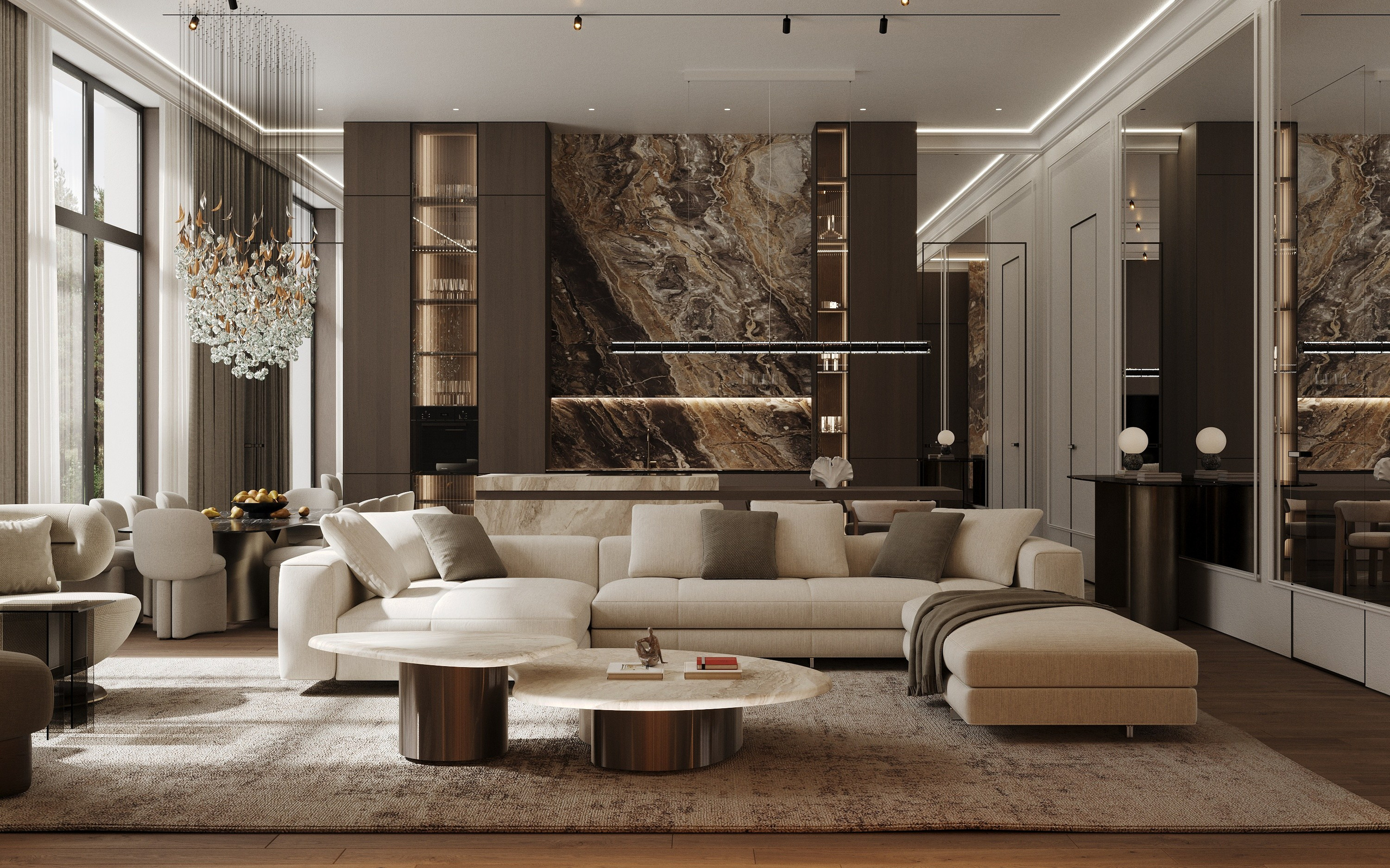 SPB | REPINSKYI HOUSE 83 м². 3d визуализатор Анастасия Науменко