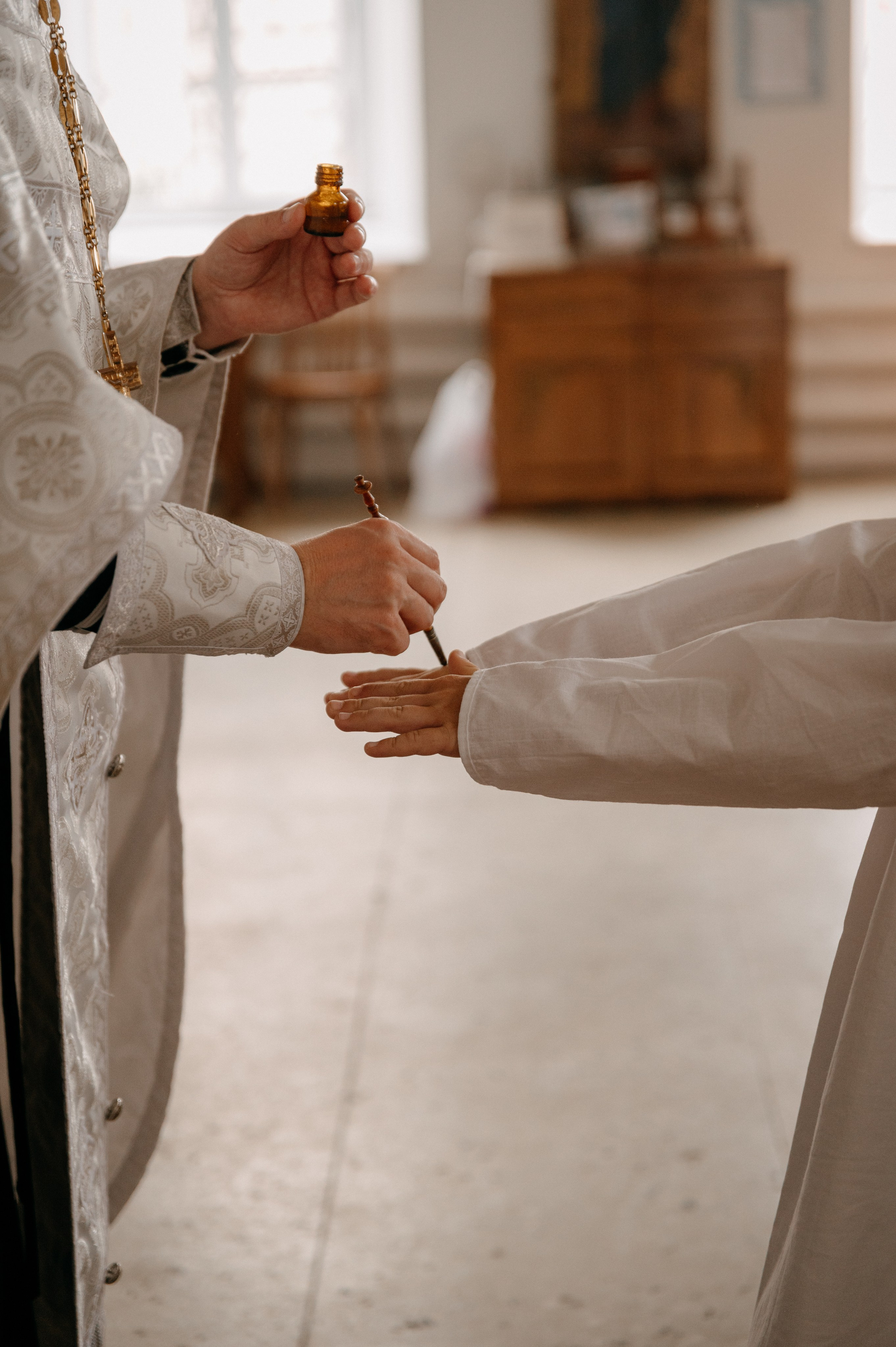 Крещение братьев. Семейный и детский фотограф в Шатках и Арзамасе Александра Магомедова