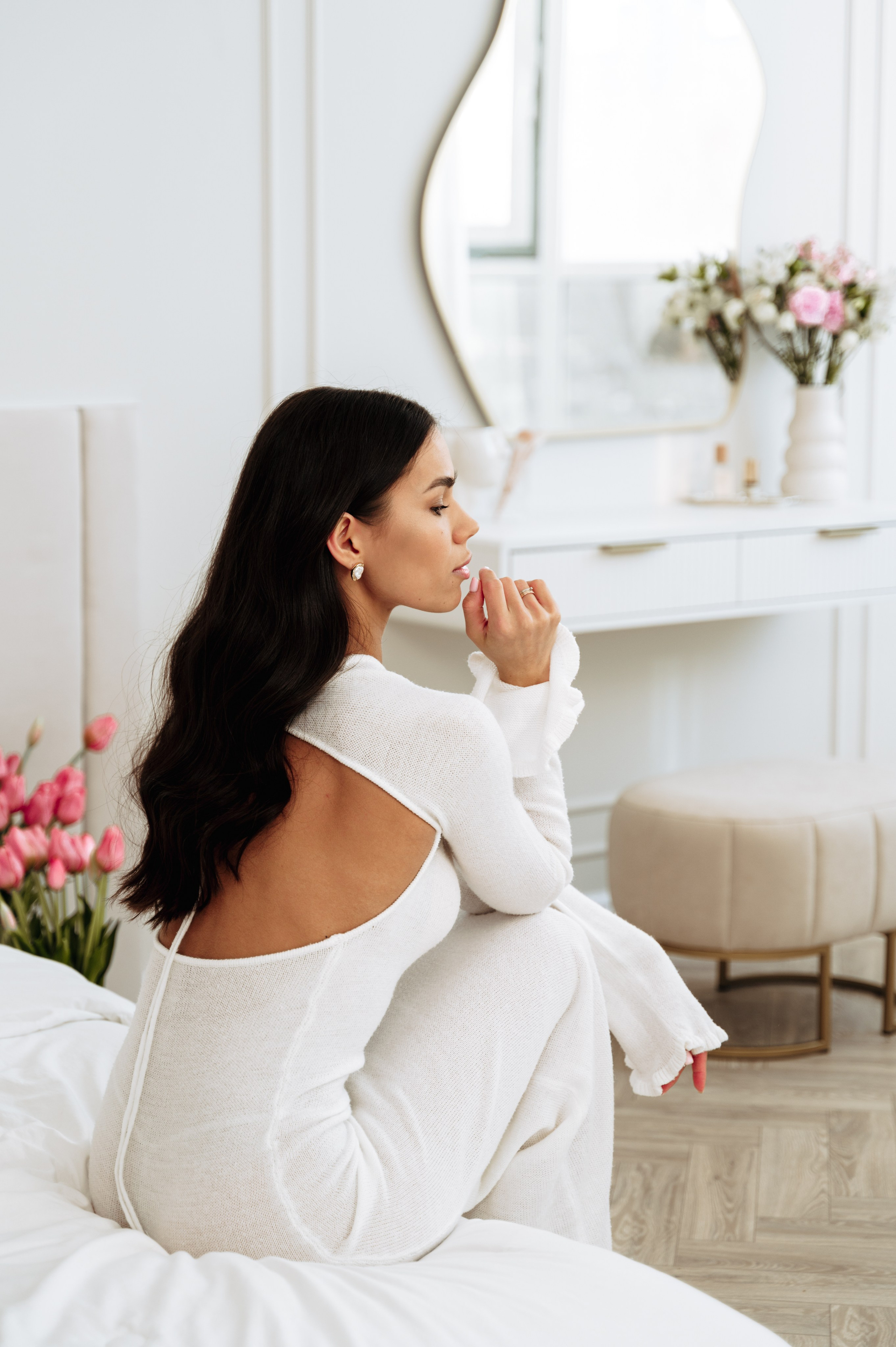 Весенняя фотосессия с цветами. Портретный и семейный фотограф в Екатеринбурге Мария Чахеева