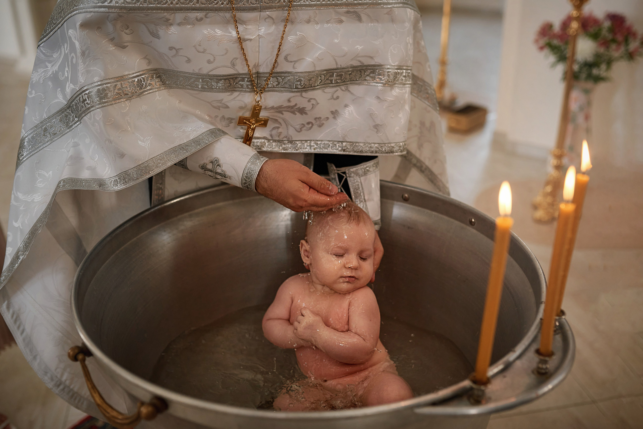 Крещение Александра Храм Святой Троицы г. Батайск. Семейный фотограф в Ростове-на-Дону Татьяна Литвинова