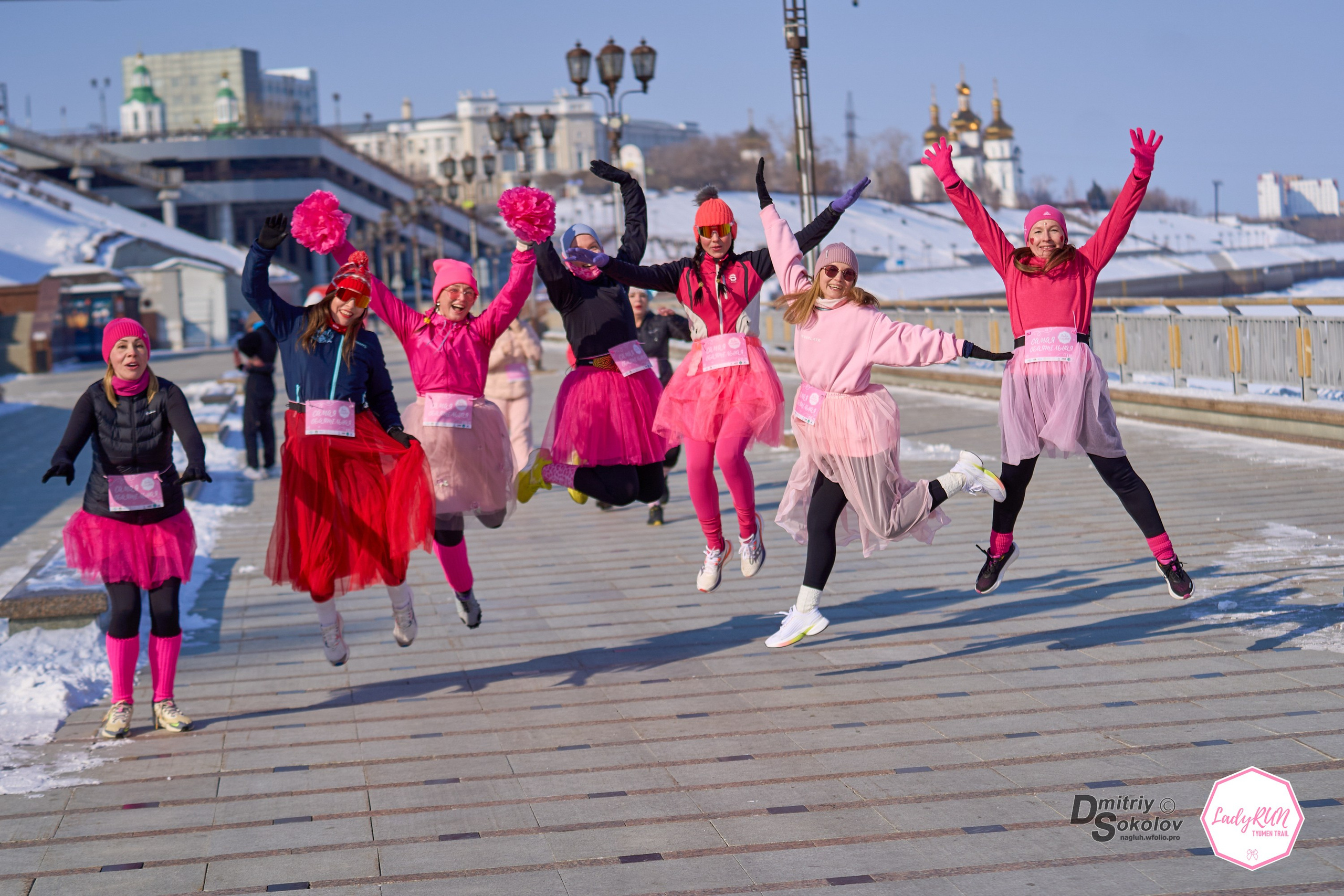 Забег 8 марта. Портретный и репортажный фотограф в Тюмени | Соколов Дмитрий